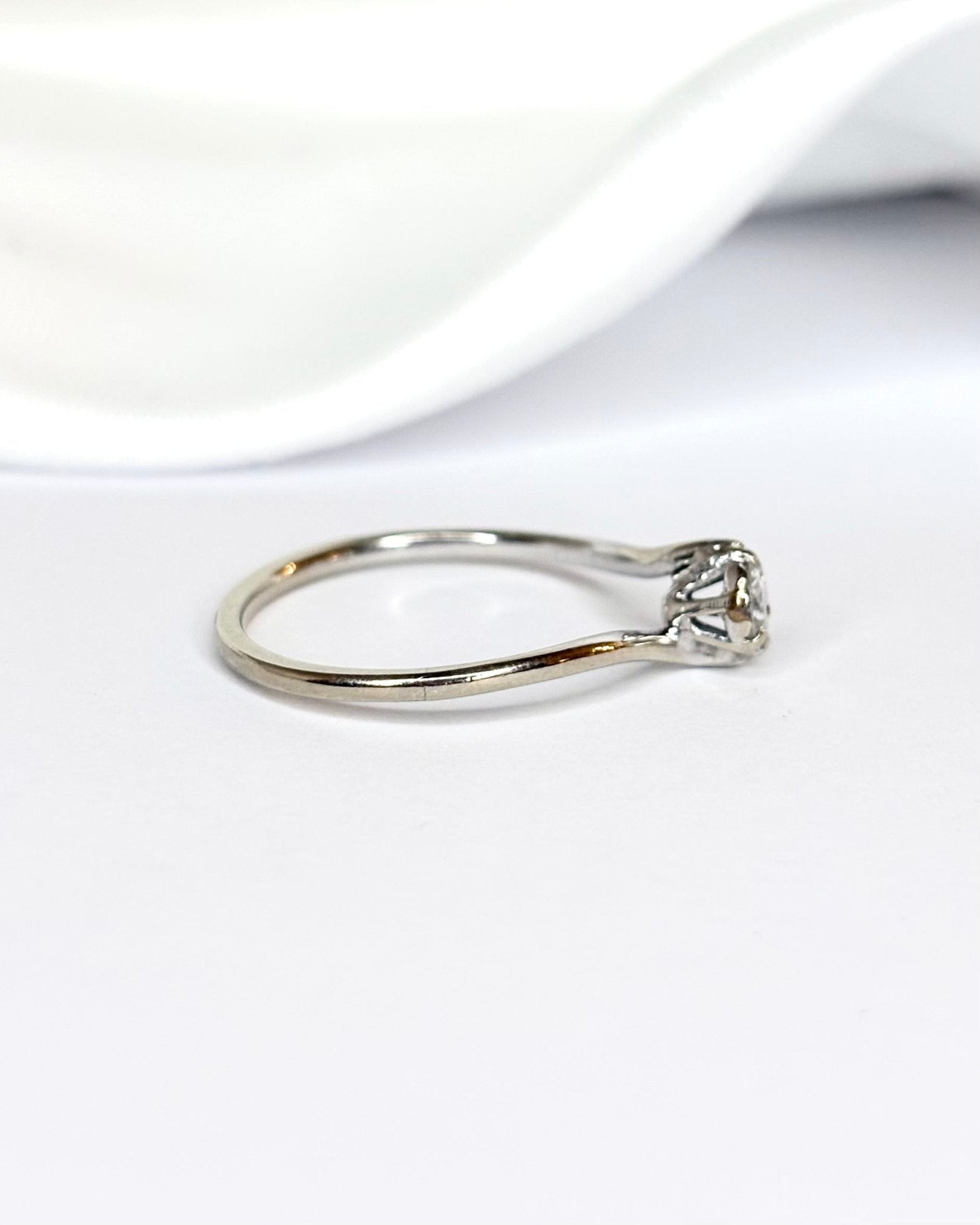 Bague Solitaire Diamant 0.33 carat "Ilona" - Elliade Paris