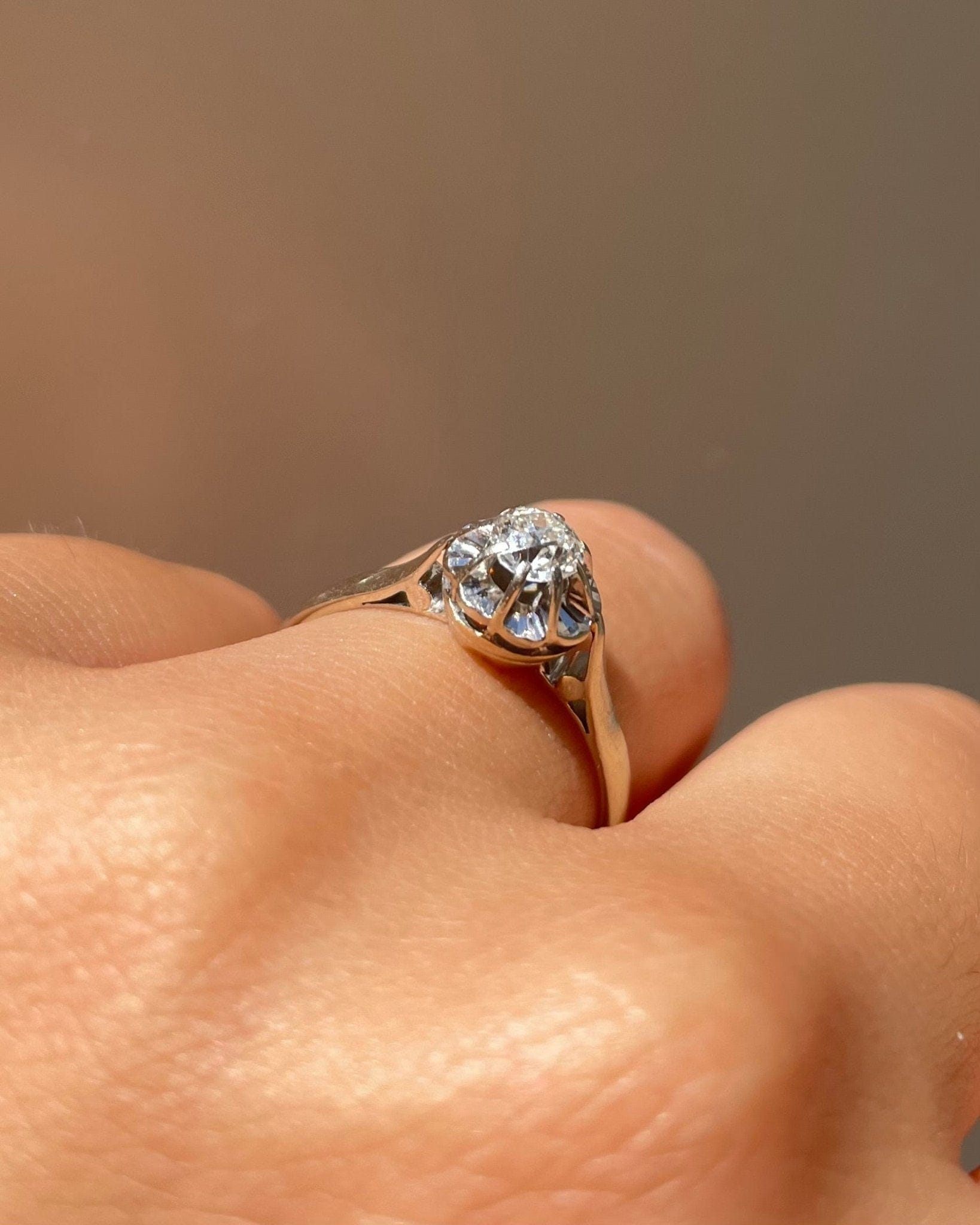 Bague Solitaire Diamant 0.33 carat "Lolita" - Elliade Paris