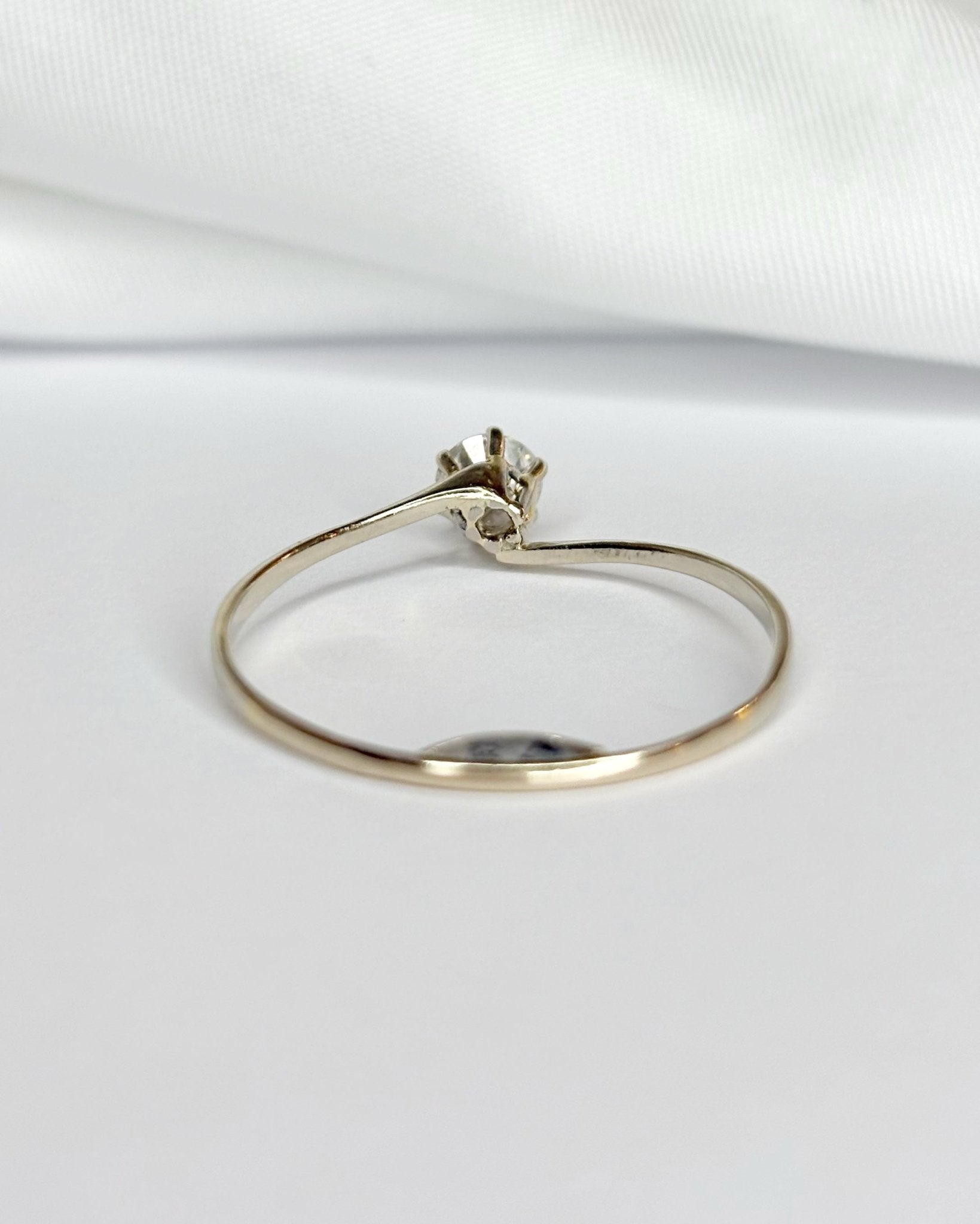 Bague Solitaire Diamant 0.33 carat "Millie" - Elliade Paris