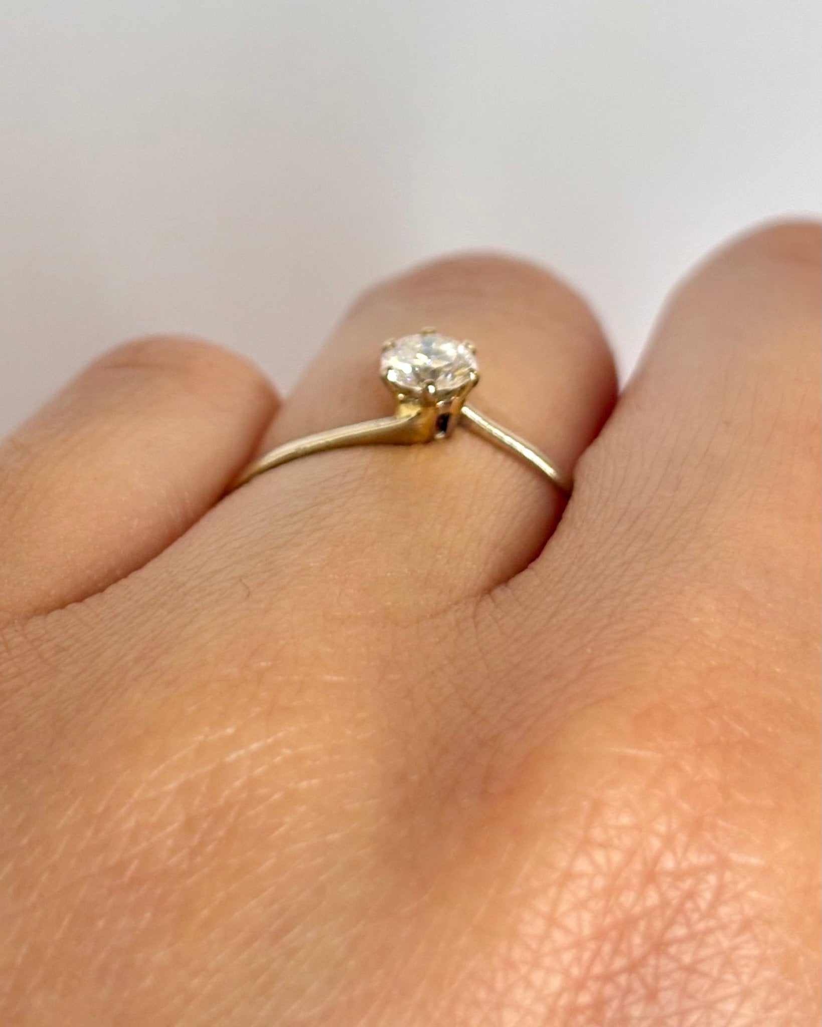 Bague Solitaire Diamant 0.33 carat "Millie" - Elliade Paris