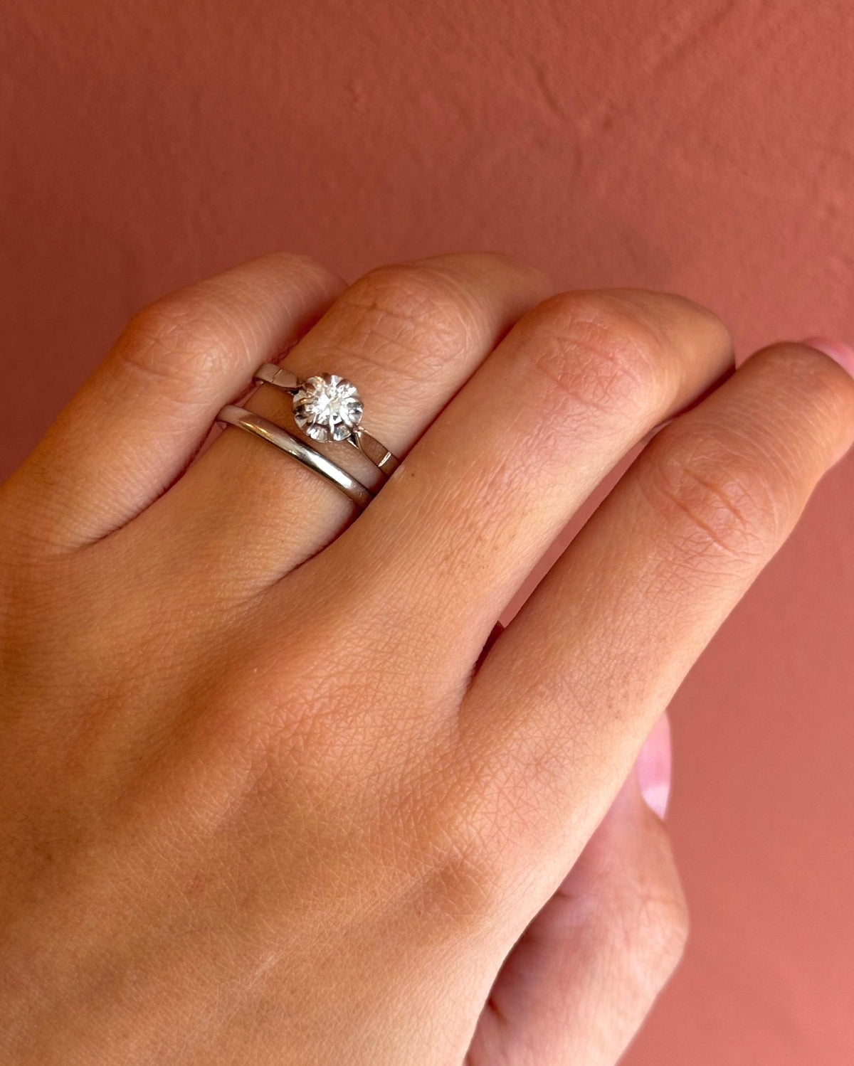 Bague Solitaire Diamant 0.35 carat "Tara" - Elliade Paris