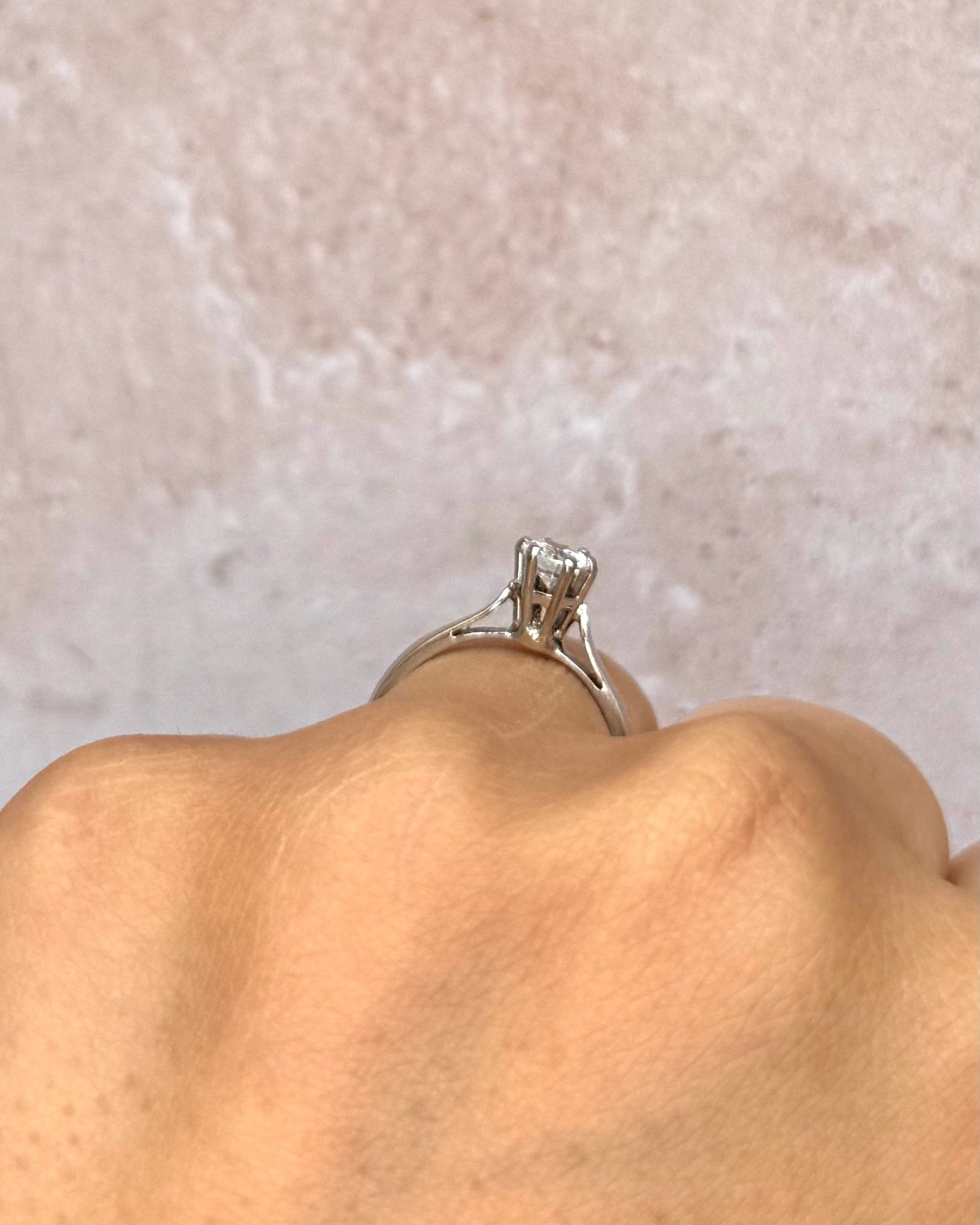 Bague Solitaire Diamant 0.35 carat "Viana" - Elliade Paris