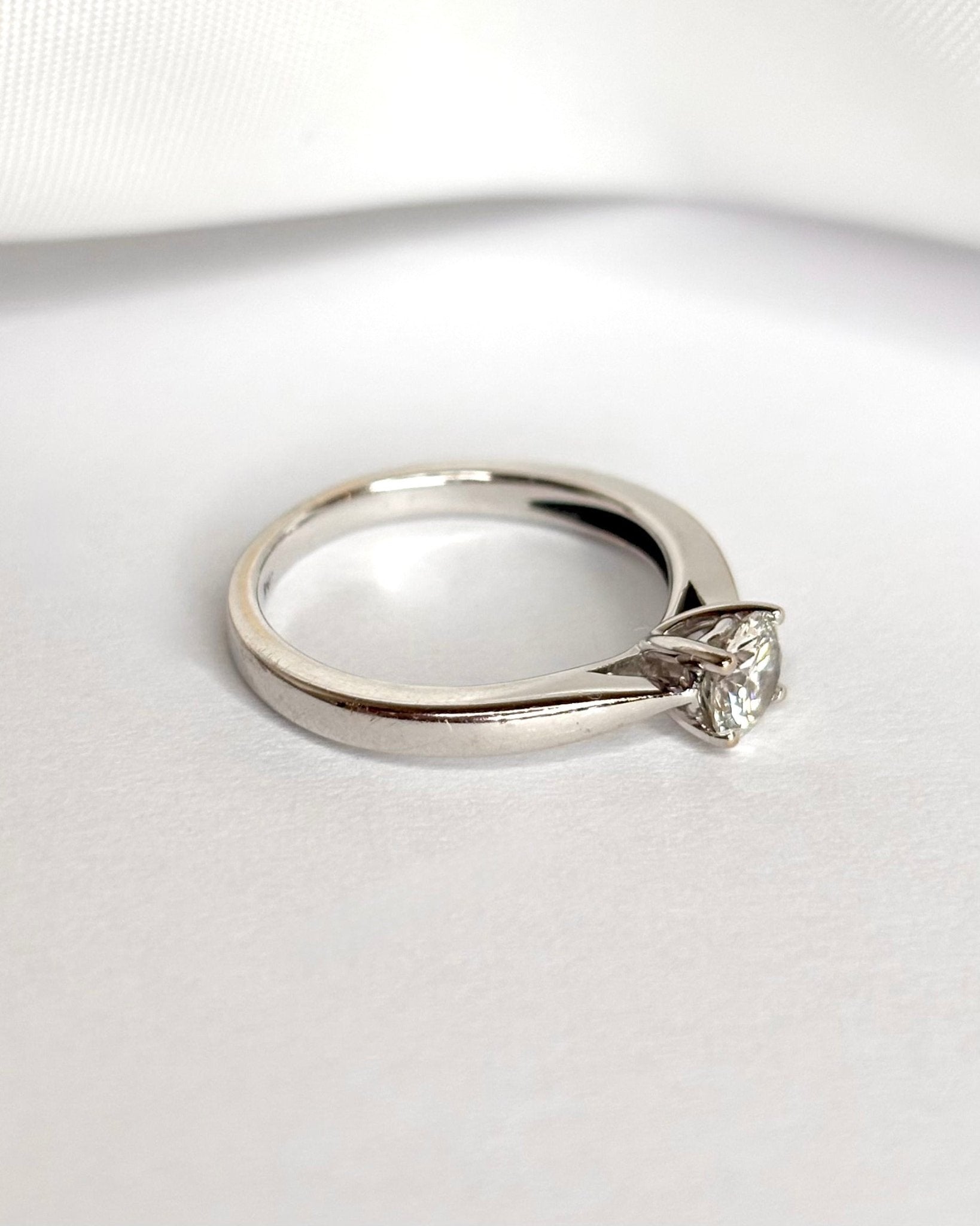 Bague Solitaire Diamant 0.41 carat "Rina" - Elliade Paris