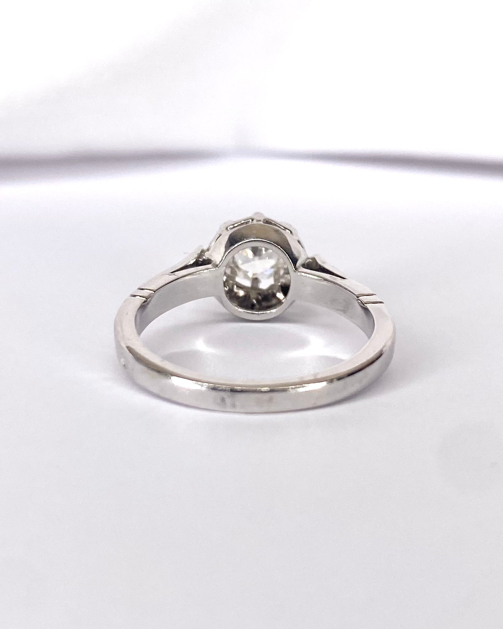 Bague Solitaire Diamant 0.45 carat "Camille" - Elliade Paris