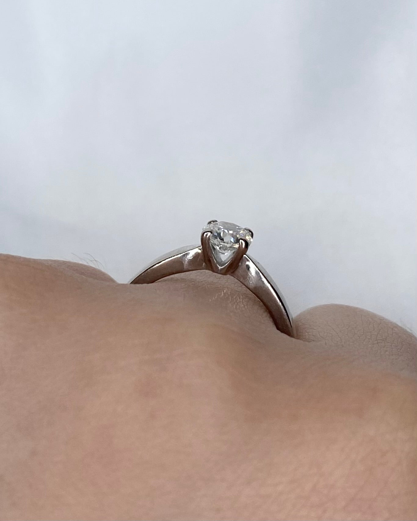 Bague Solitaire Diamant 0.65 carat "Flavie" - Elliade Paris