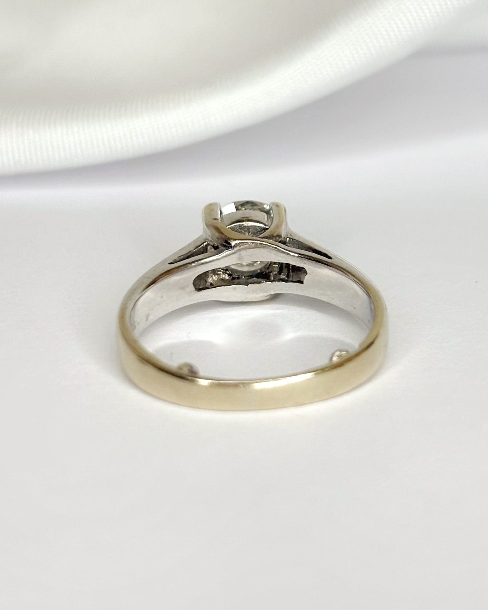 Bague Solitaire Diamant 0.96 carat "Elisabeth" - Elliade Paris