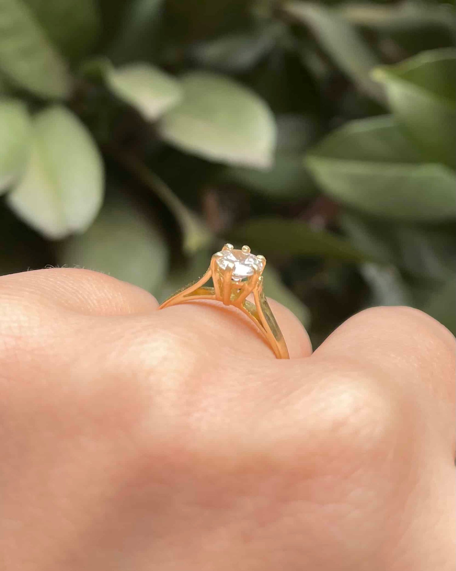 Bague Solitaire Diamant 0.55 carat "Helena"