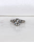 Bague Solitaire Diamant Taille ancienne 1 carat "Angie" - Elliade Paris