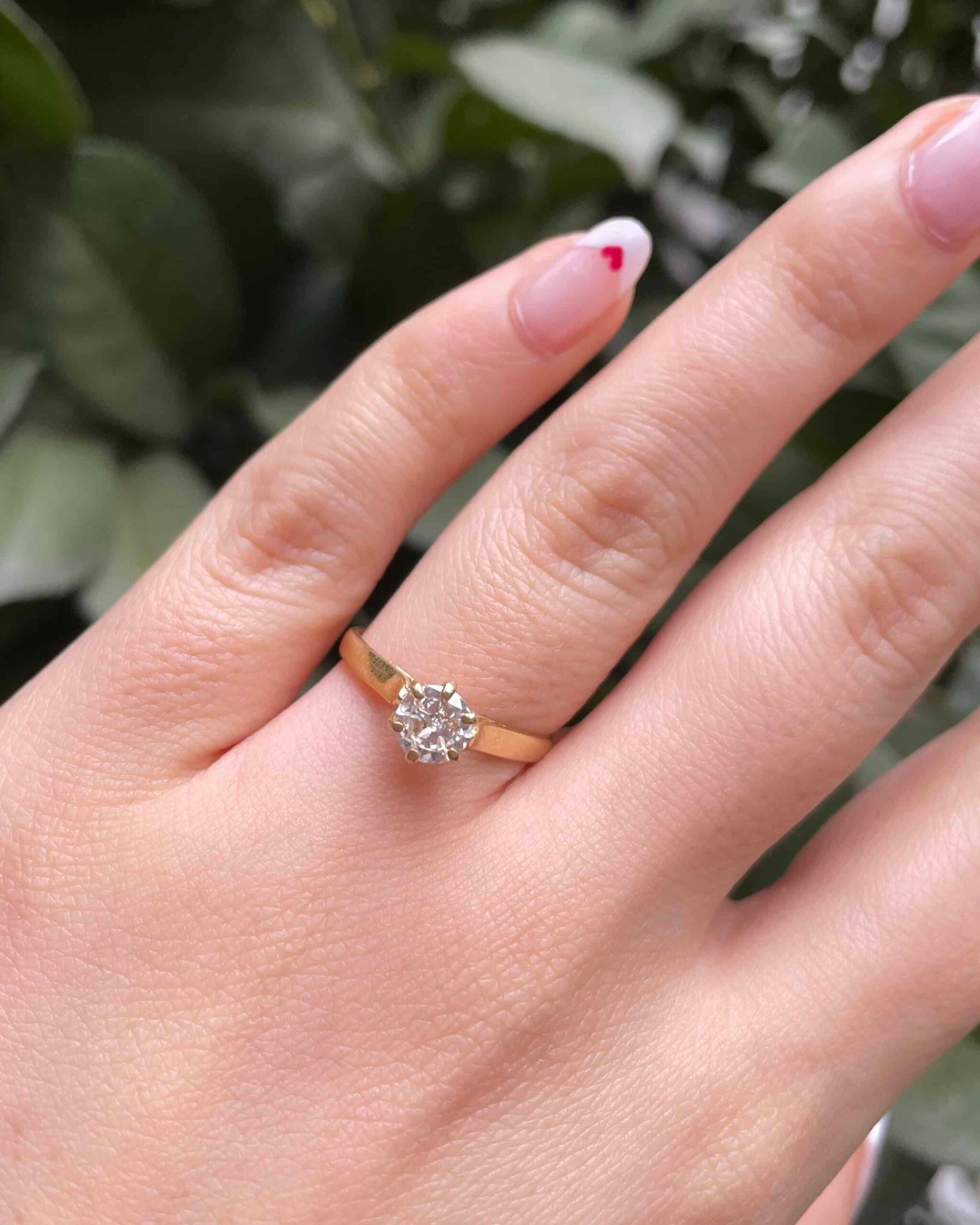 Bague Solitaire Diamant 0.55 carat "Helena"