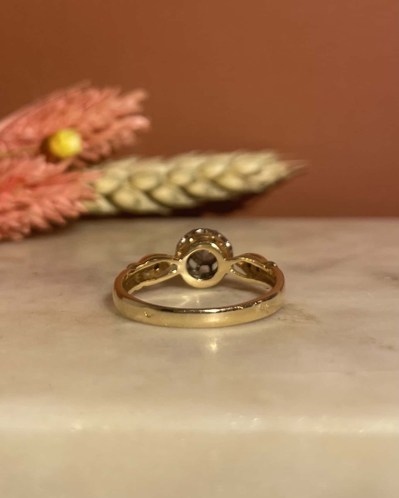 Bague Solitaire Diamants 0.21 carat "Aurelie" - Elliade Paris