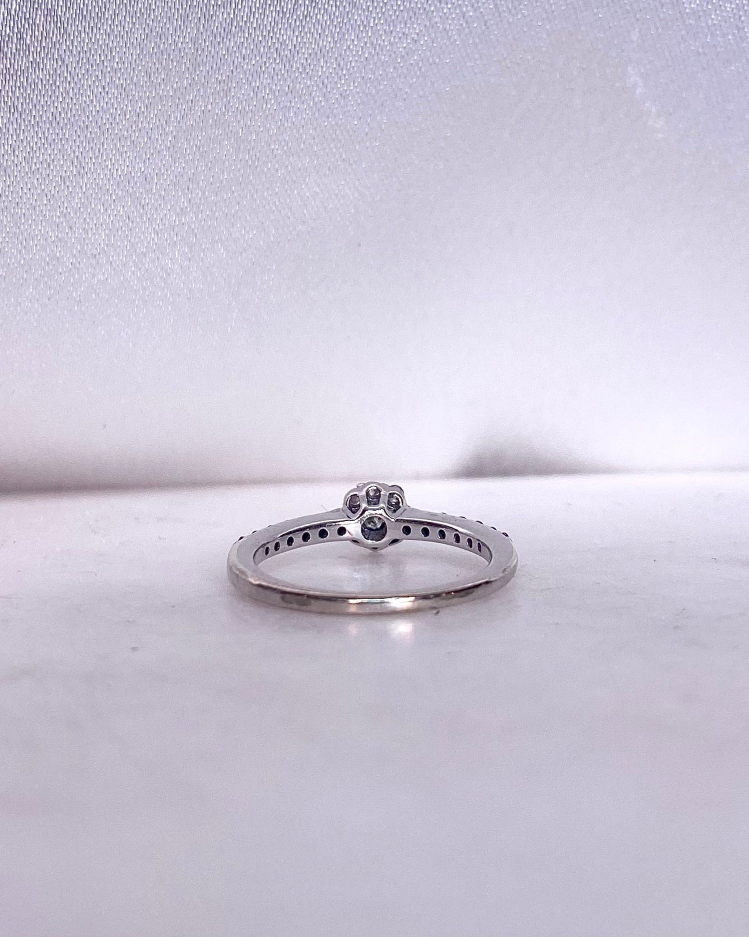 Bague Solitaire Diamants 0.38 carat "Isilde" - Elliade Paris