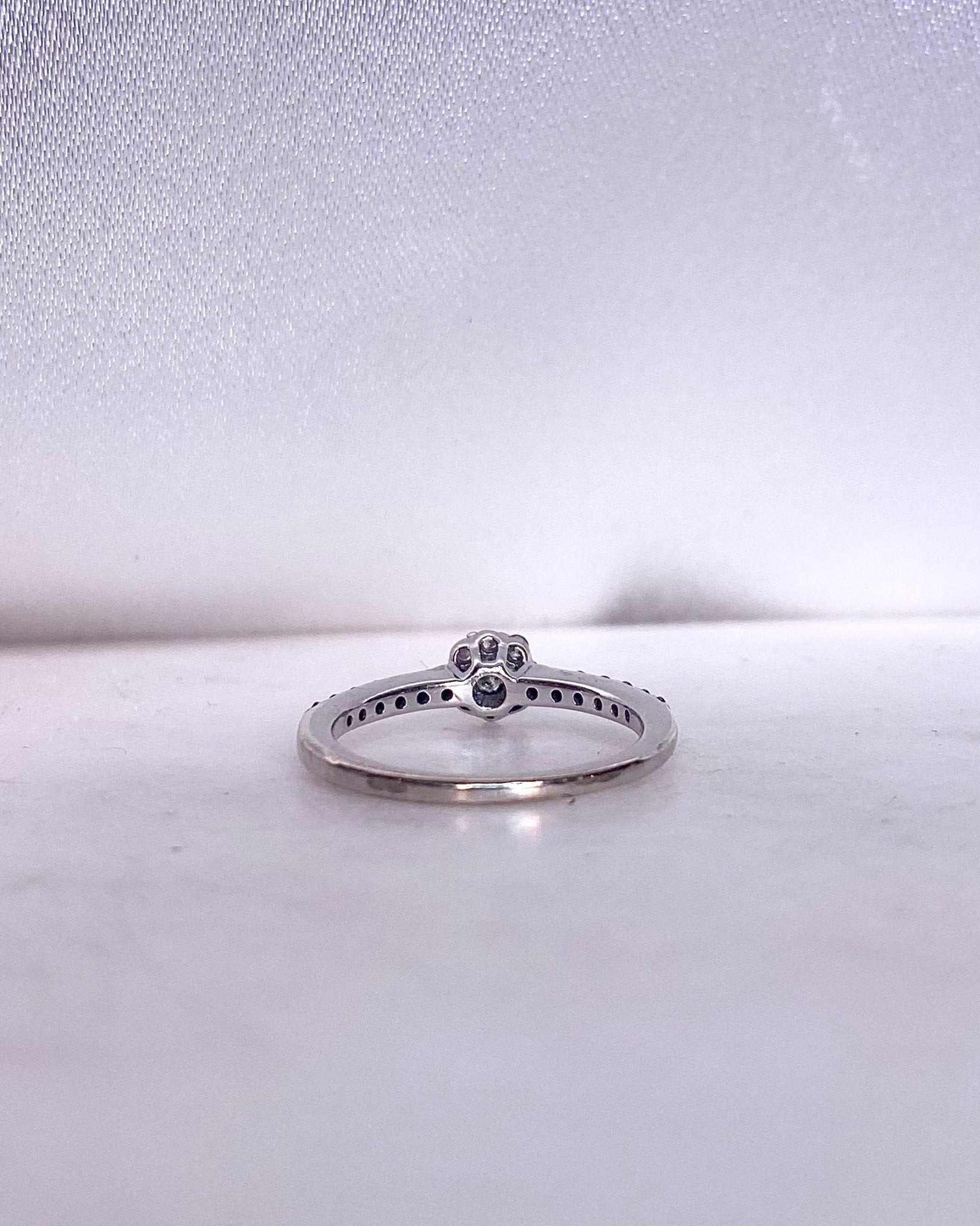 Bague Solitaire Diamants 0.38 carat "Isilde" - Elliade Paris