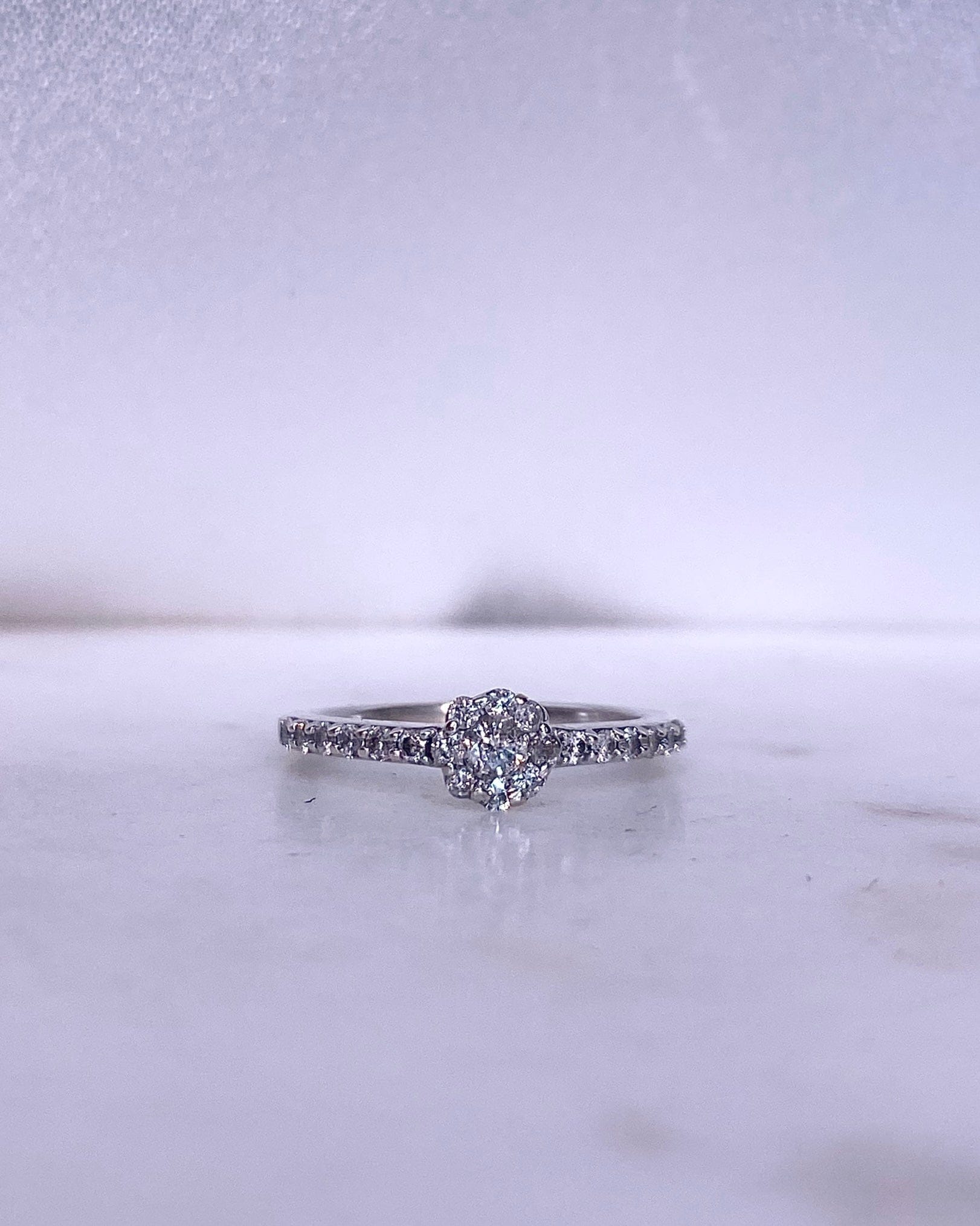 Bague Solitaire Diamants 0.38 carat "Isilde" - Elliade Paris