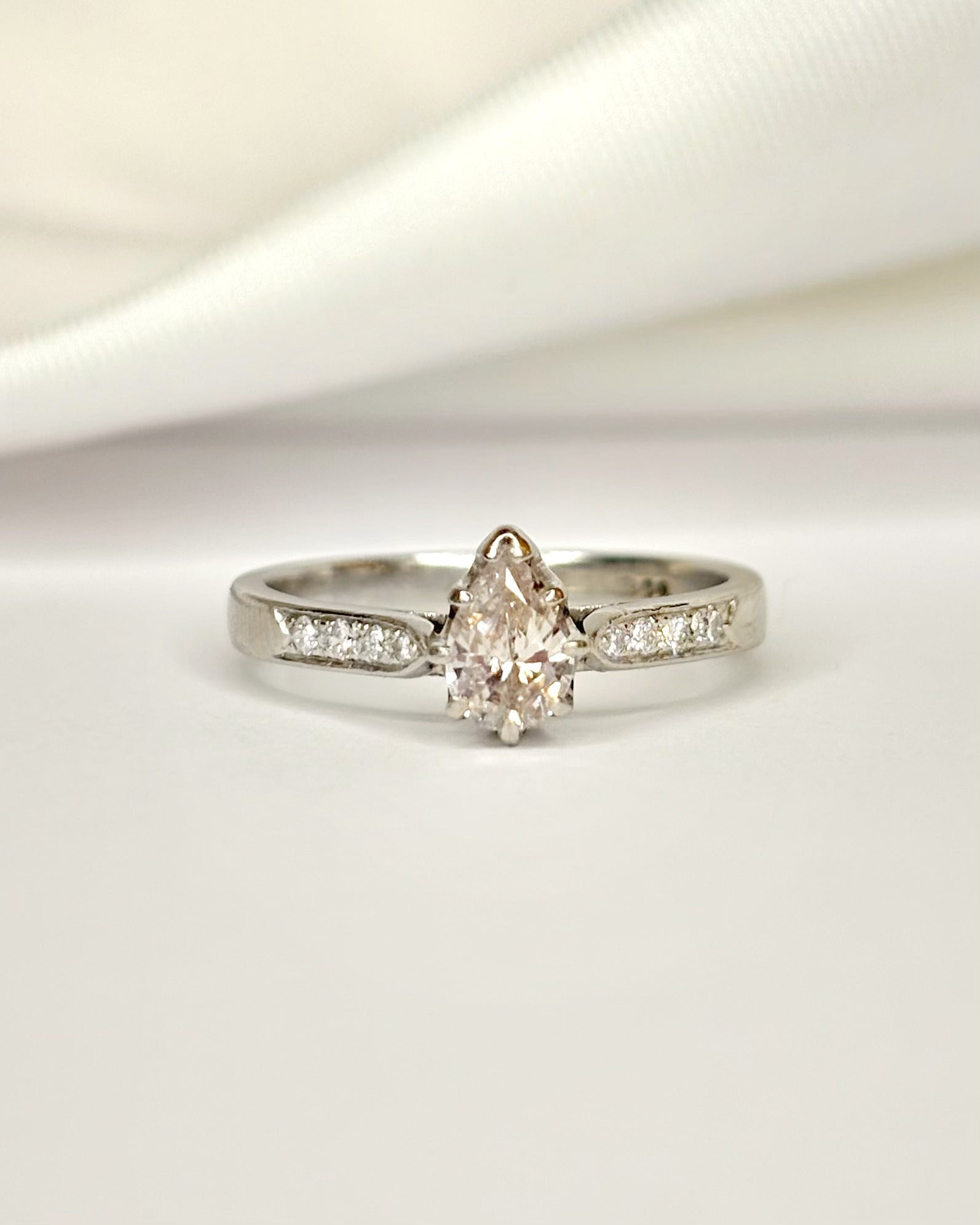 Bague Solitaire Diamants 0.39 carat "Soraya" - Elliade Paris