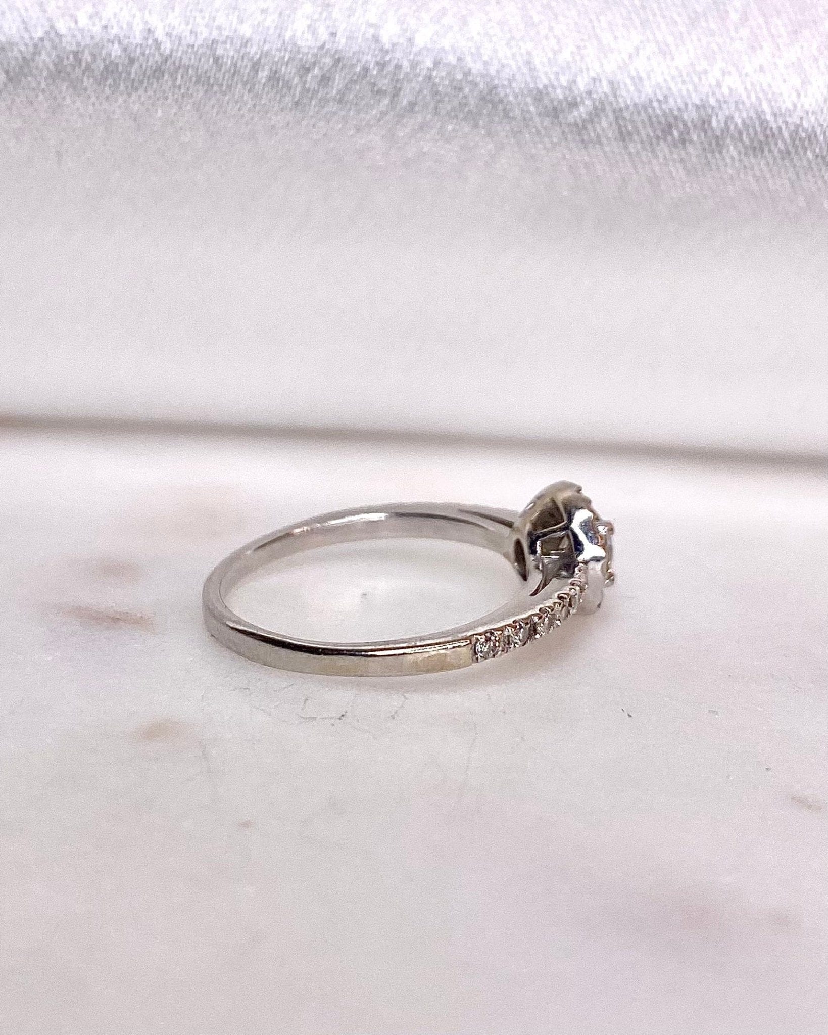 Bague Solitaire Diamants 0.54 carat "Beryl" - Elliade Paris