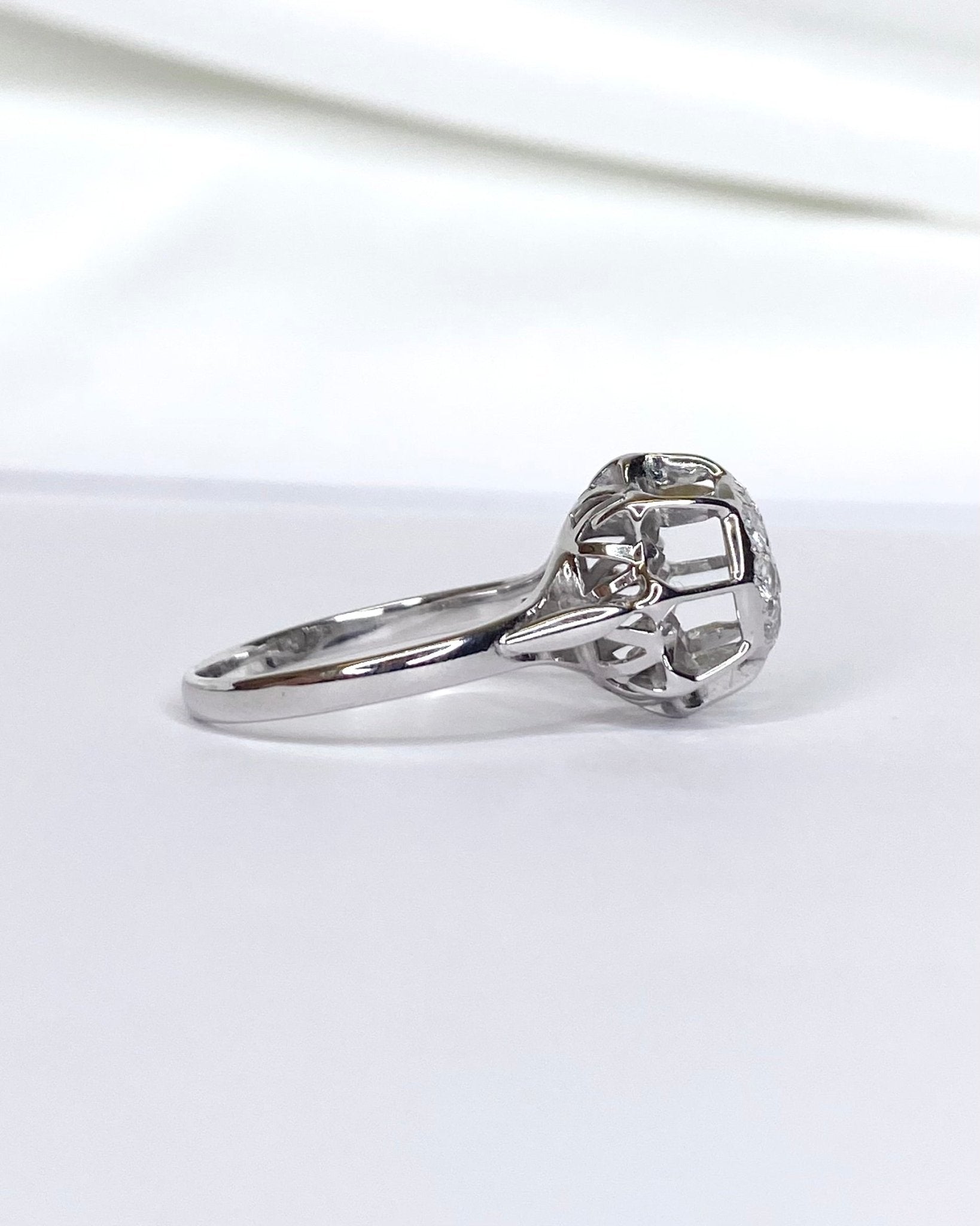 Bague Solitaire Diamants 0.68 carat "Mathilde" - Elliade Paris