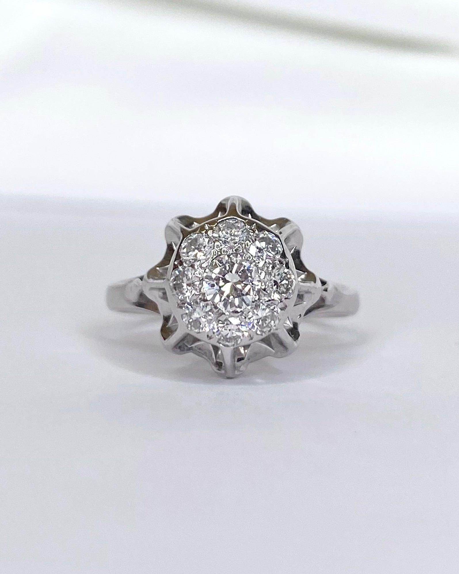 Bague Solitaire Diamants 0.68 carat "Mathilde" - Elliade Paris