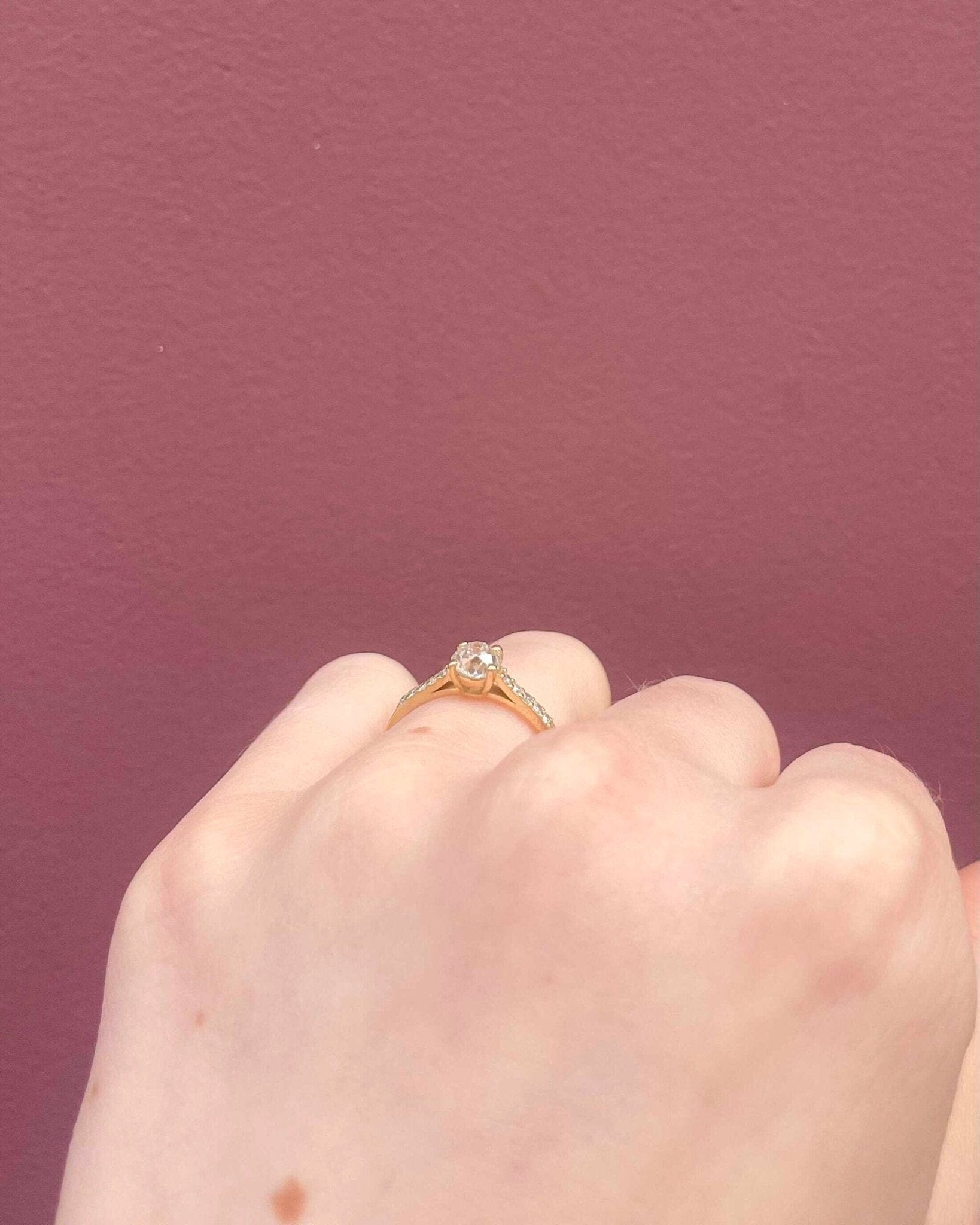 Bague Solitaire Diamants 0.75 carat "Yelena" - Elliade Paris