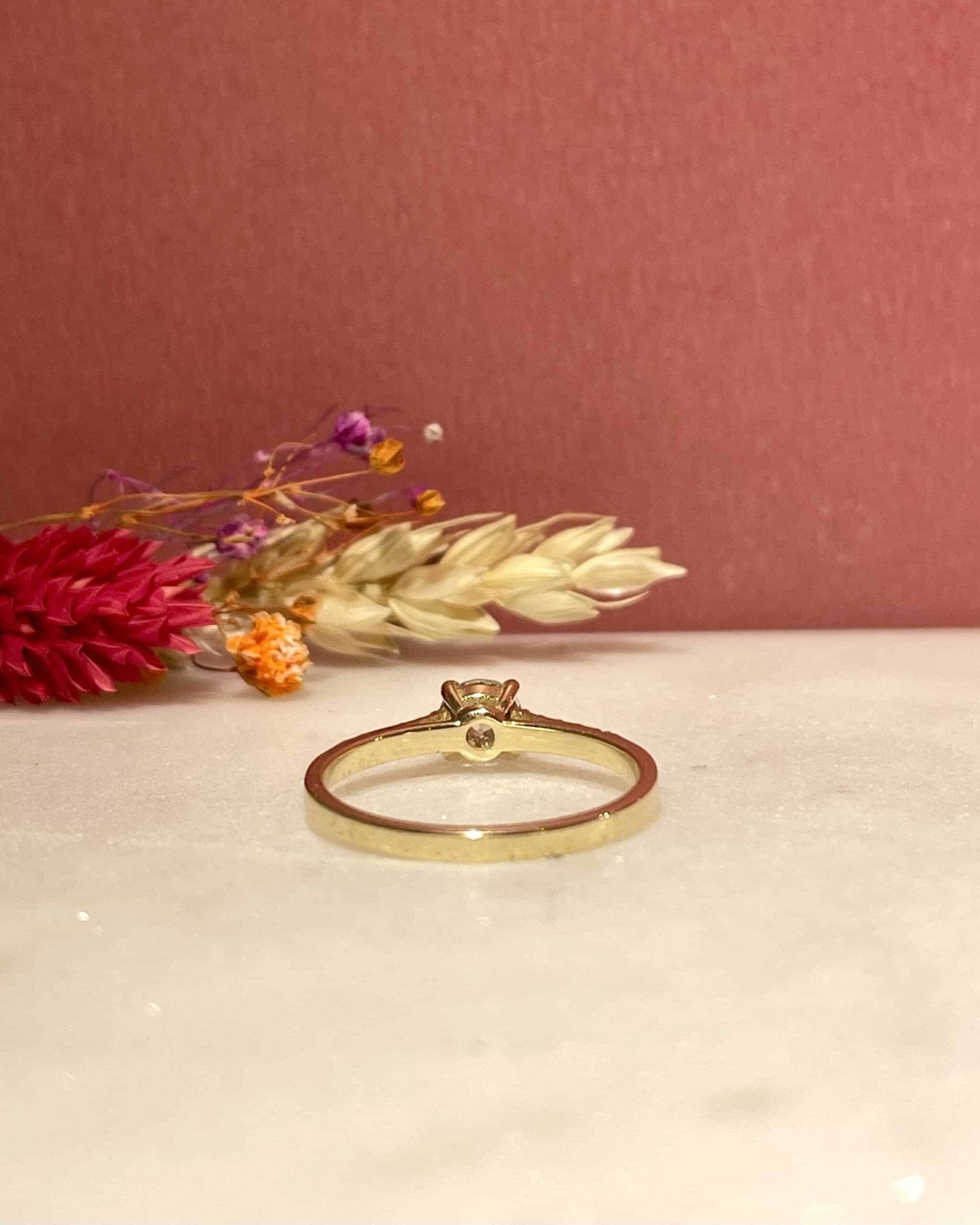 Bague Solitaire Diamants 0.75 carat "Yelena" - Elliade Paris