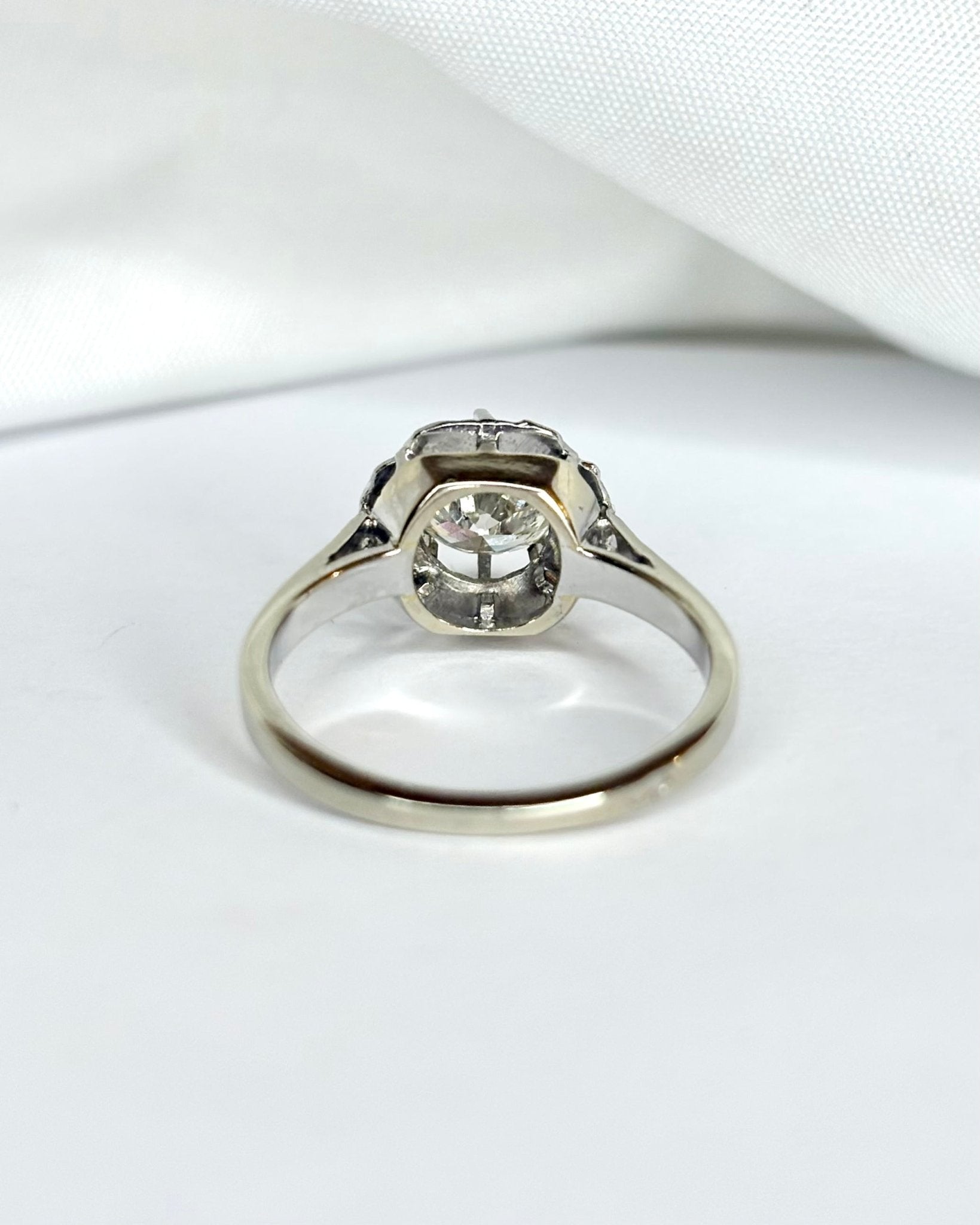Bague Solitaire Diamants 0.94 carat "Lyna" - Elliade Paris