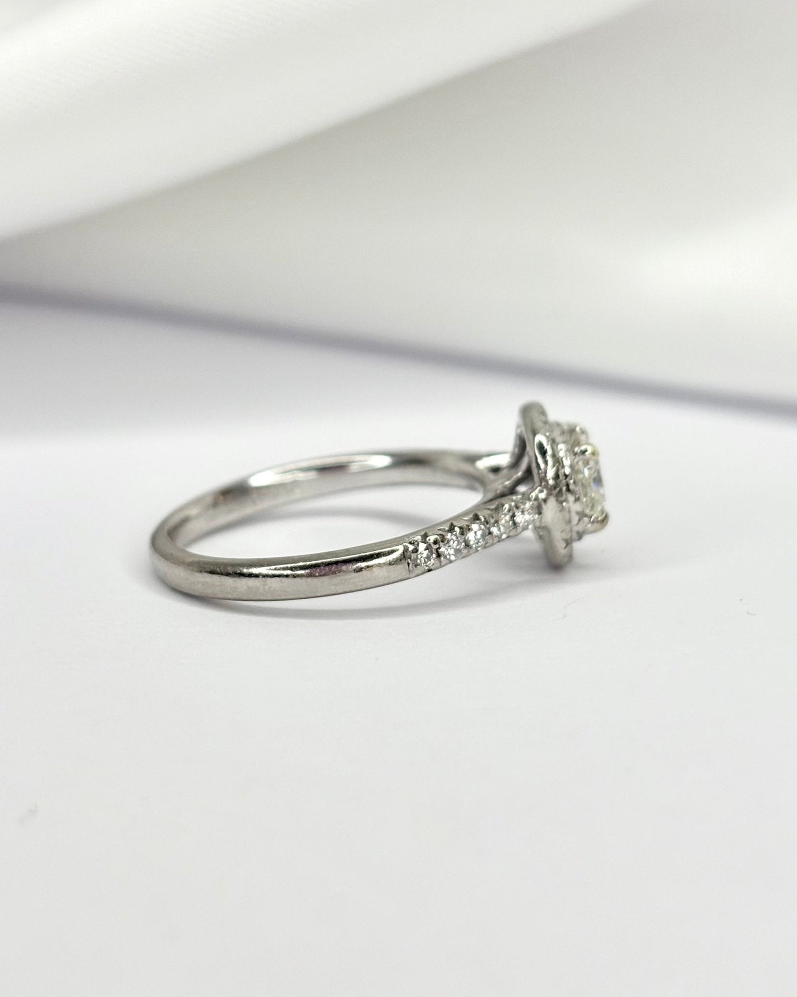 Bague Solitaire Diamants 0.98 carat "Carine" - Elliade Paris