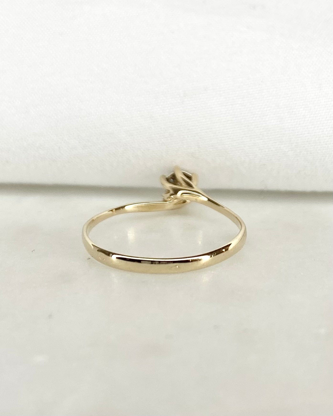 Bague Solitaire Diamants "Camilia" - Elliade Paris