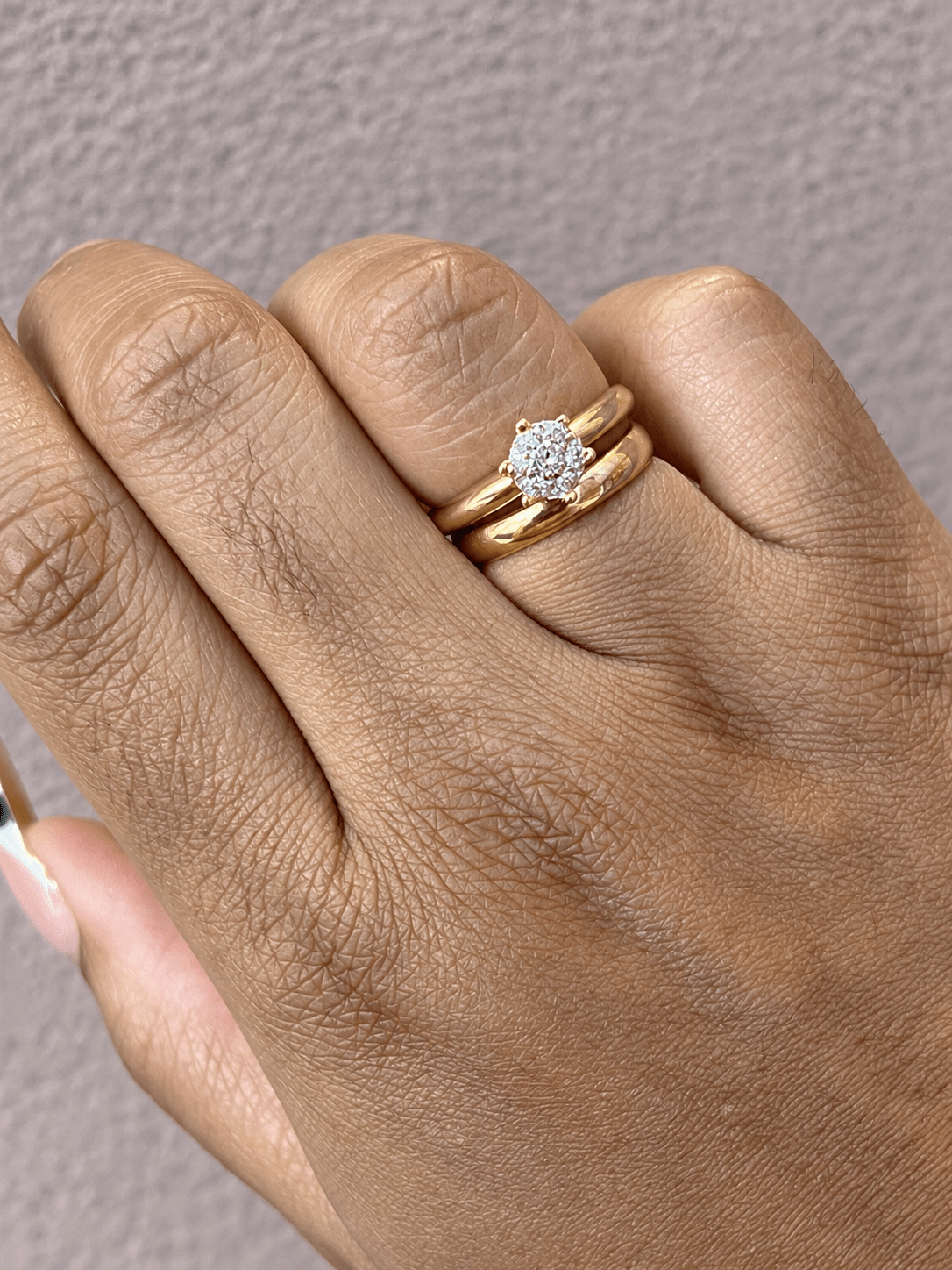 Bague Solitaire Diamants "Erine" - Elliade Paris