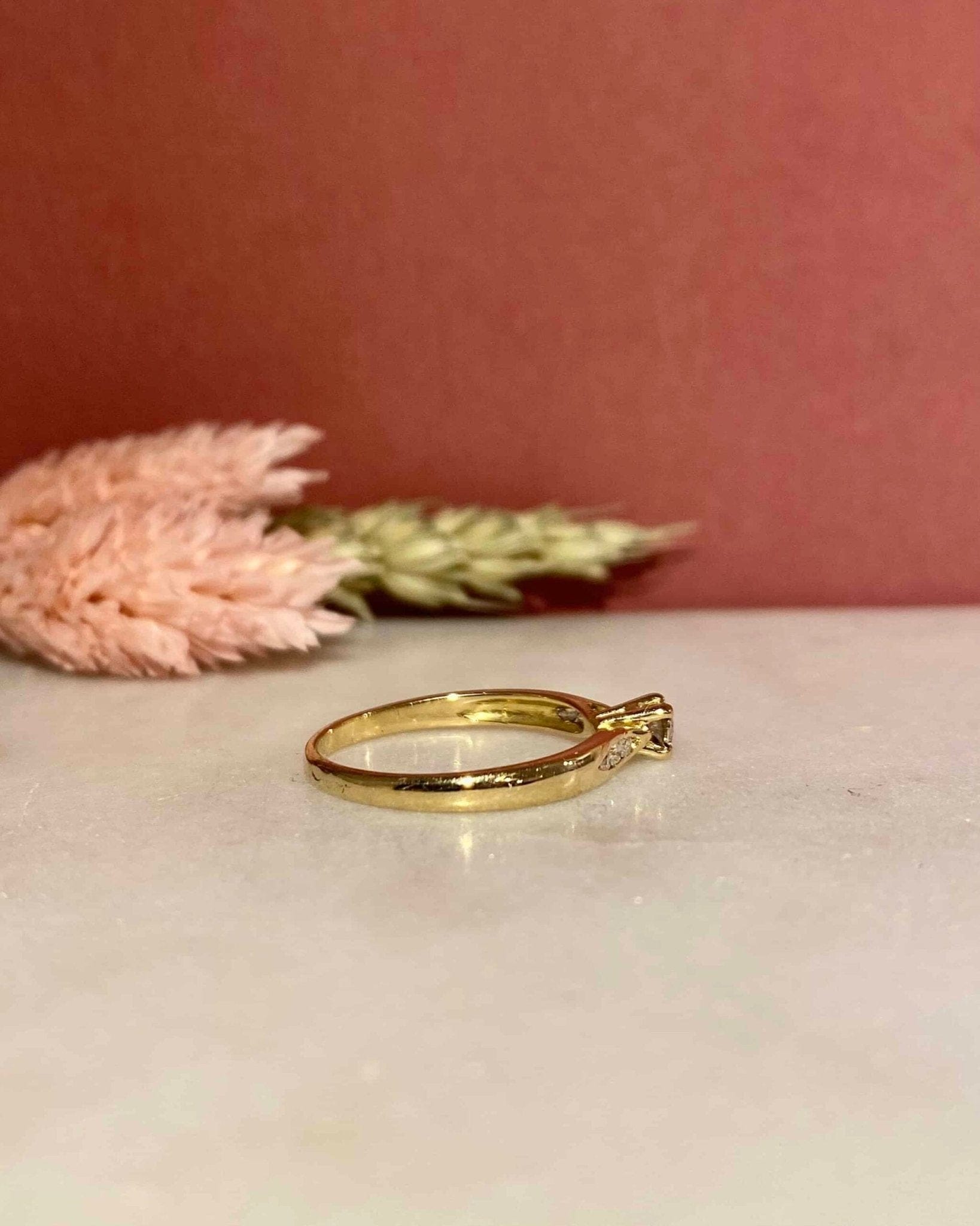 Bague Solitaire Diamants "Faustine" - Elliade Paris