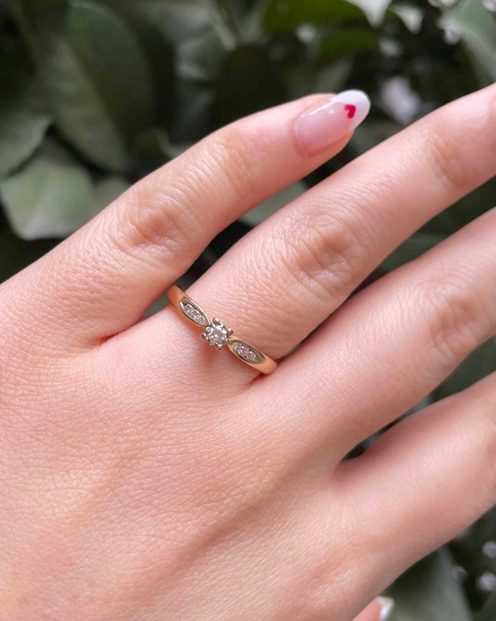 Bague Solitaire Diamants "Faustine" - Elliade Paris