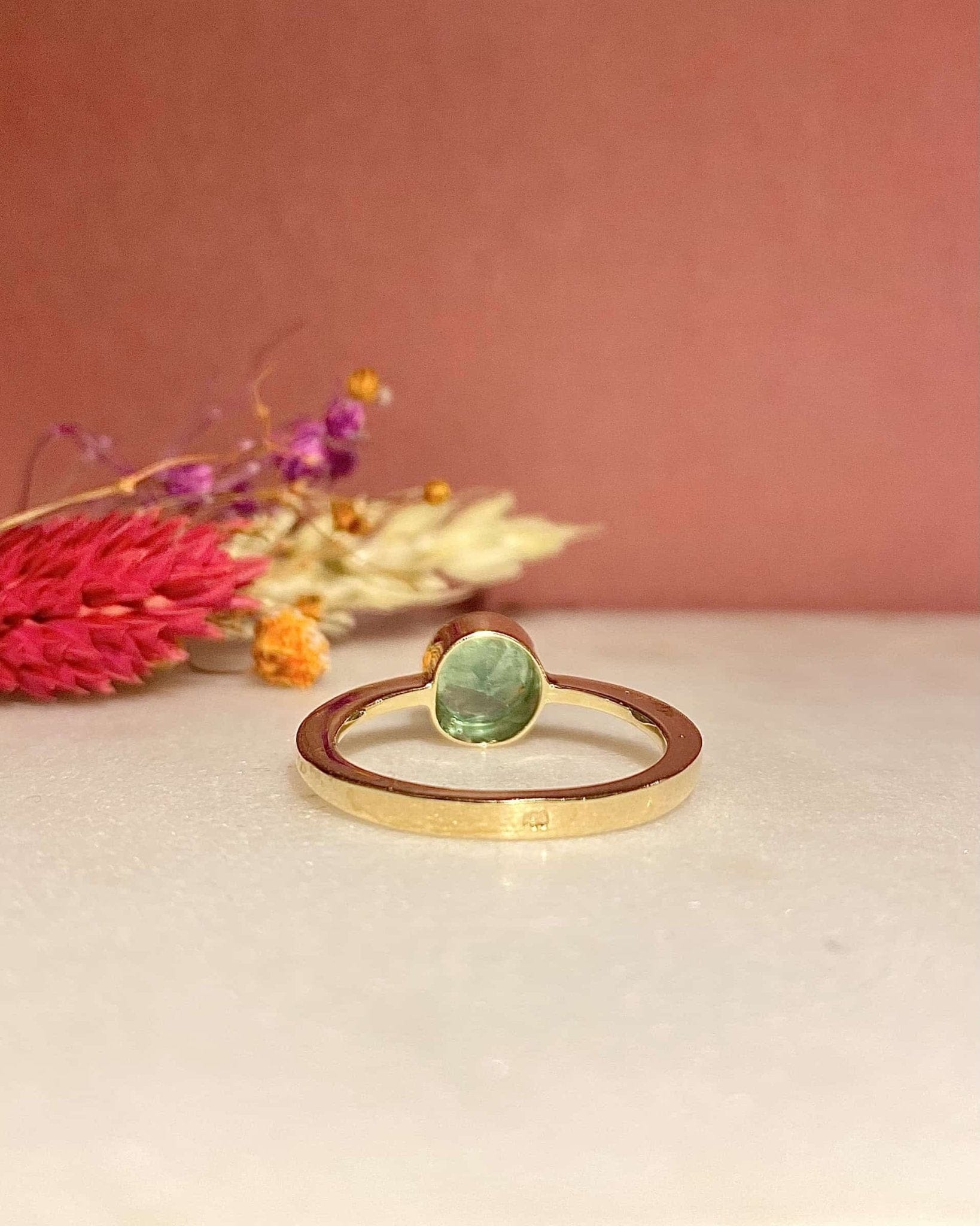 Bague Solitaire Émeraude 1 carat "Kiera" - Elliade Paris