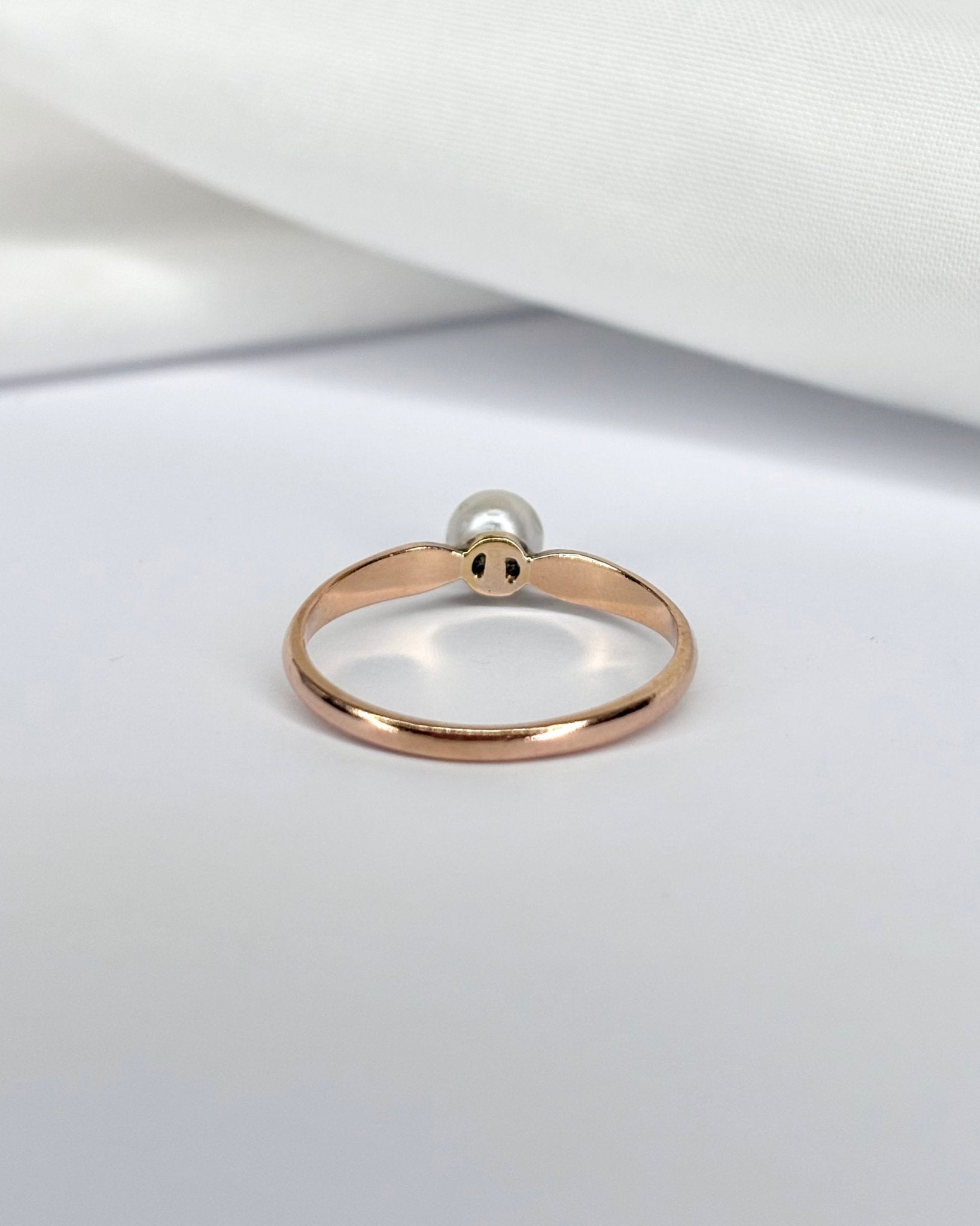 Bague Solitaire Perle "Palmyre" - Elliade Paris