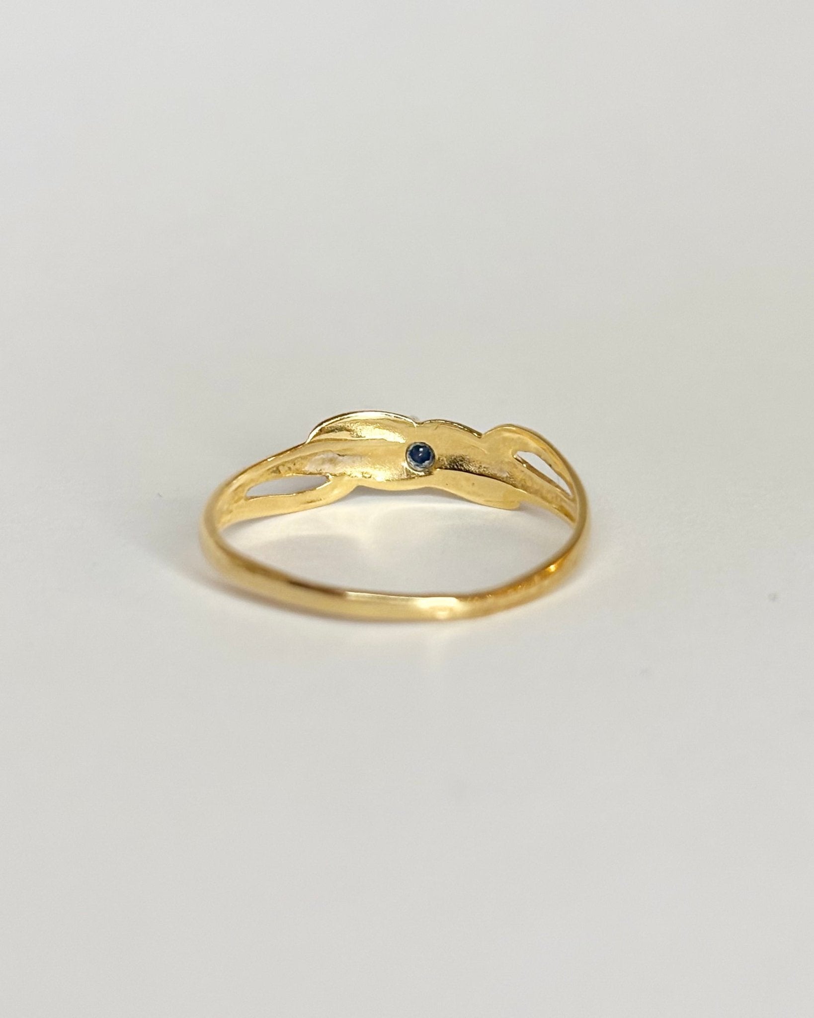 Bague Solitaire Saphir "Andréa" - Elliade Paris