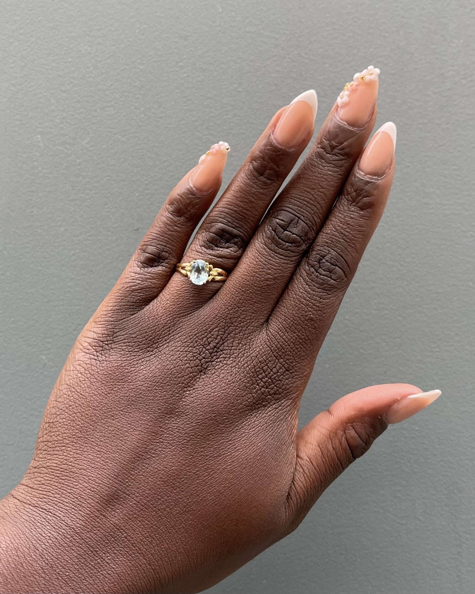 Bague Solitaire Topaze 1.40 carat "Romy" - Elliade Paris