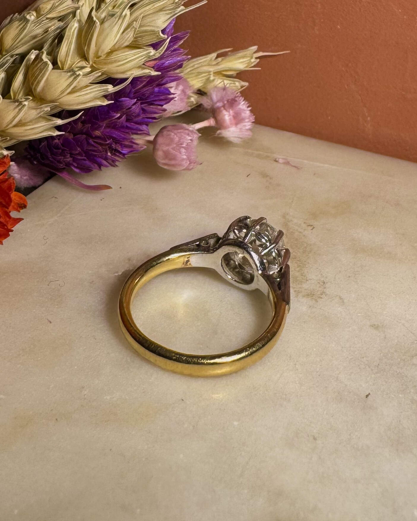 Bague Solitaire Diamant 0.76 carat "Nejma"