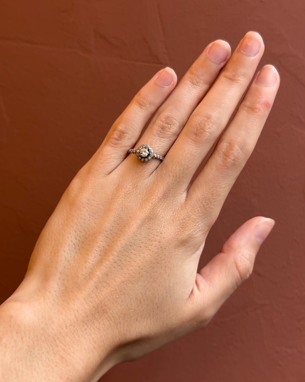 Bague style Art - déco 20 Diamants "Gaelle" - Elliade Paris