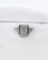 Bague style Art - deco diamants 0.69 carat “Persia” - Elliade Paris
