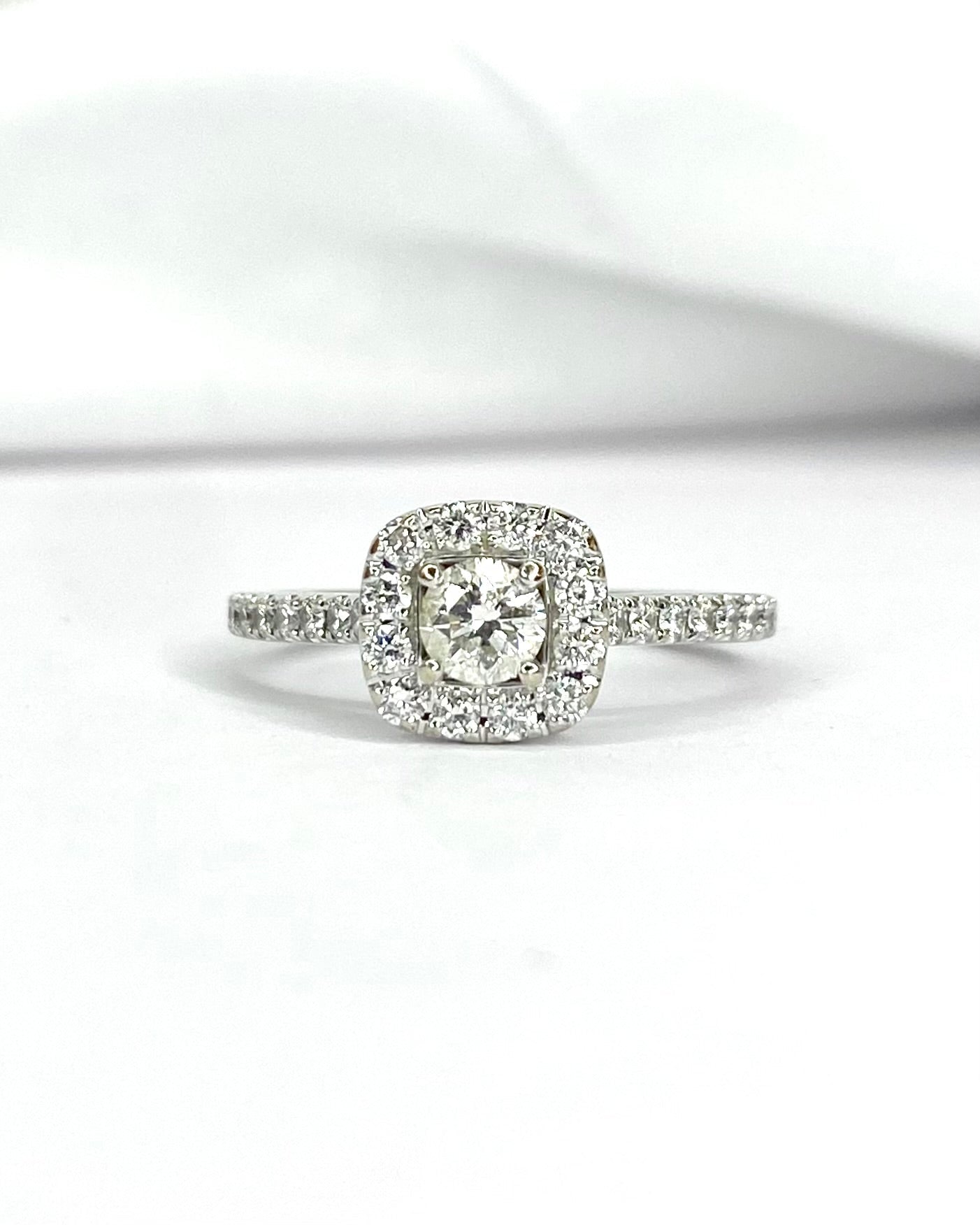 Bague Style Art - déco Diamants 0.89 carat "Callista" - Elliade Paris