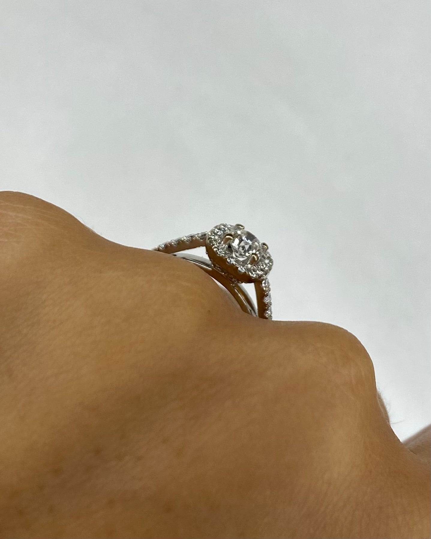 Bague Style Art Déco Diamants 1 carat "Myla" - Elliade Paris