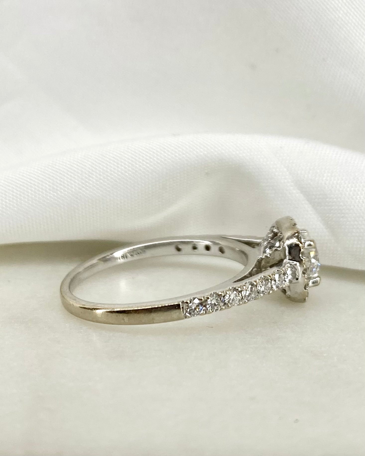 Bague Style Art Déco Diamants 1 carat "Myla" - Elliade Paris