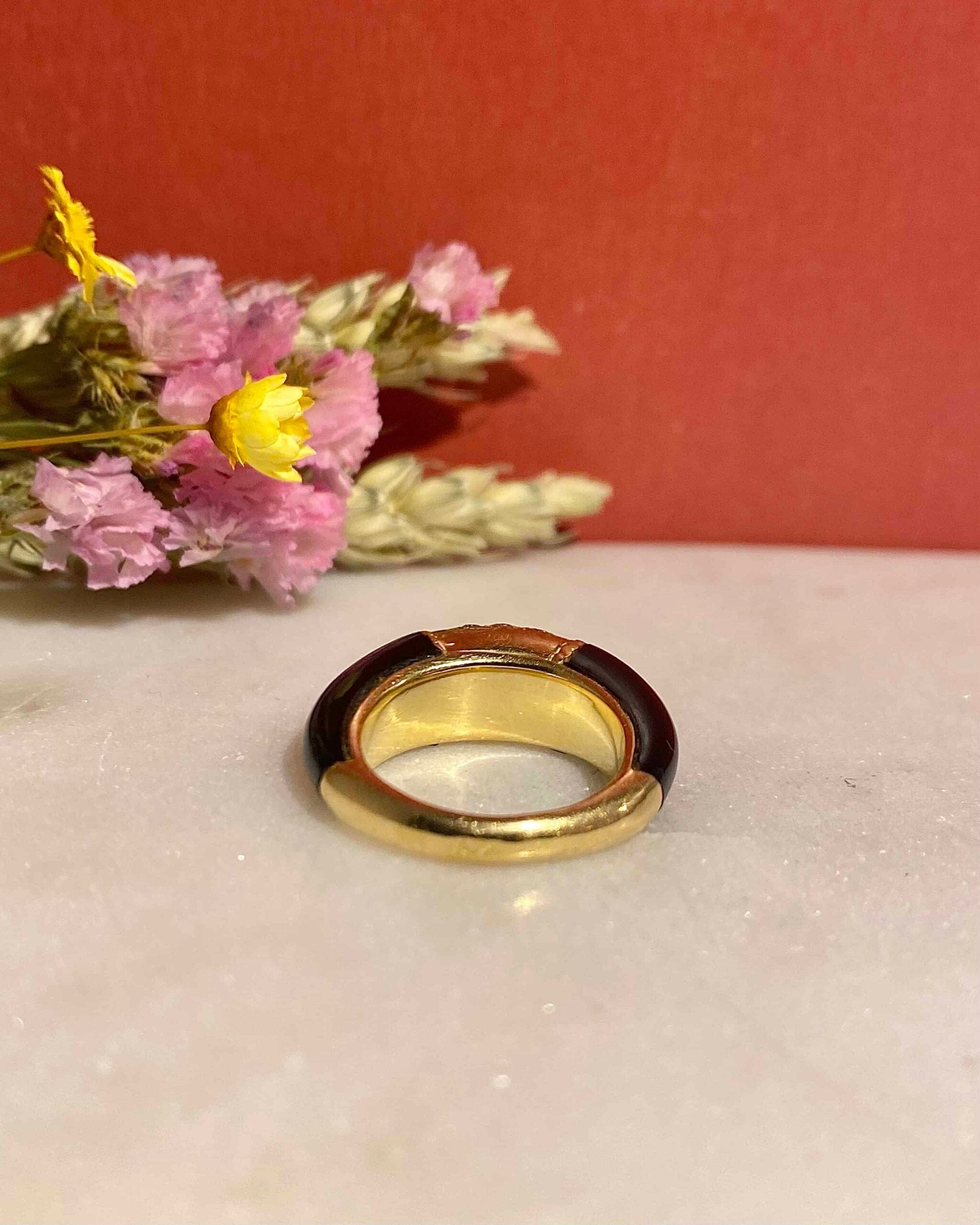 Bague Jonc Vintage 14 Diamants "Holmes"