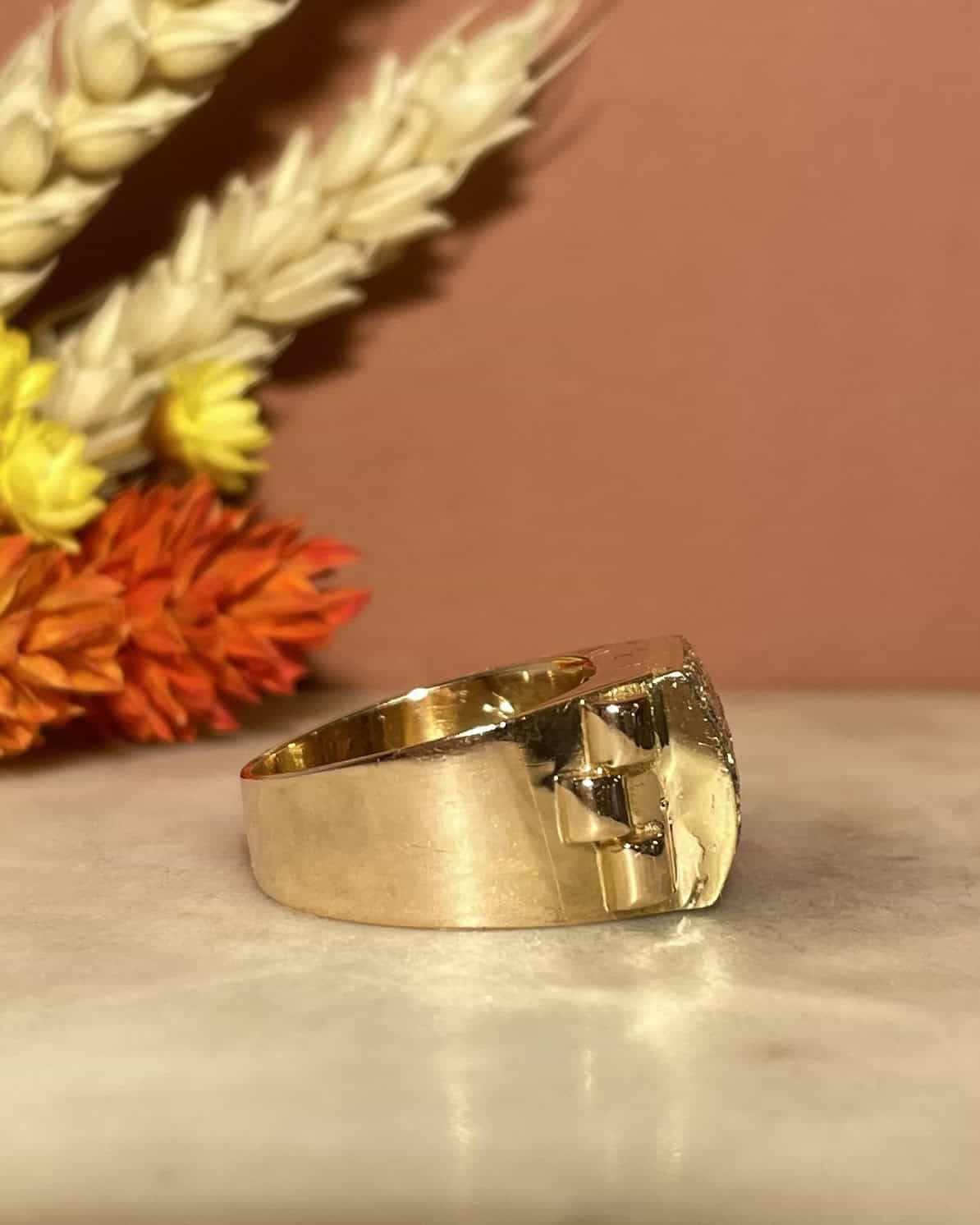 Bague Tank 37 Diamants 0.80 carat "Helena" - Elliade Paris