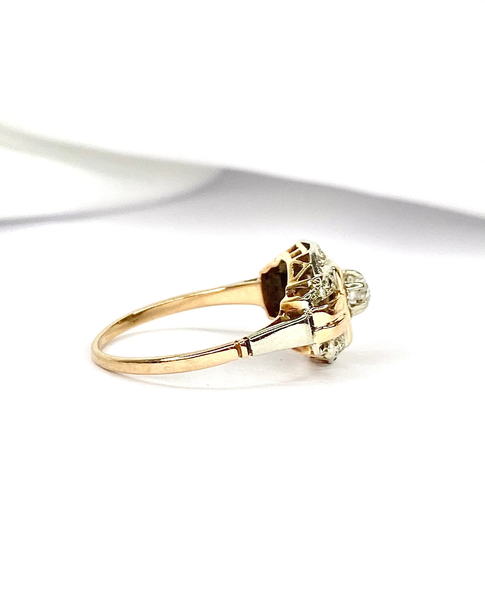 Bague Tank Diamant "Juliane" - Elliade Paris