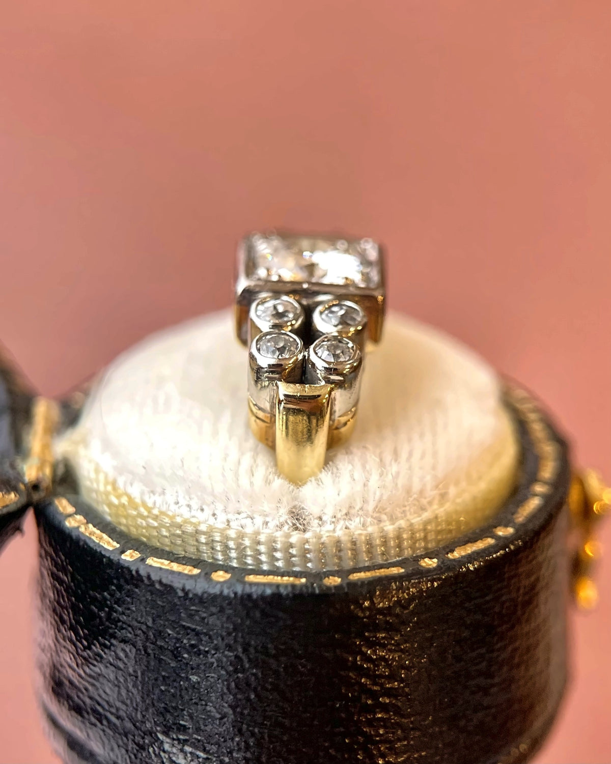 Bague Tank Diamants 1 carat F/SI2 "Hervé" - Elliade Paris