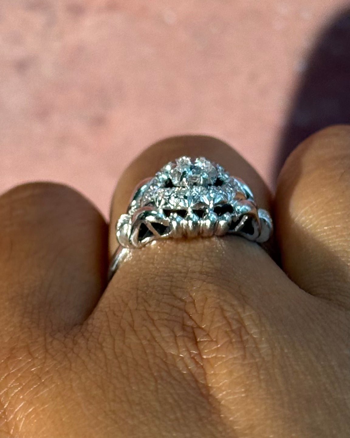 Bague Tank Diamants 5.84g "Sidoine" - Elliade Paris