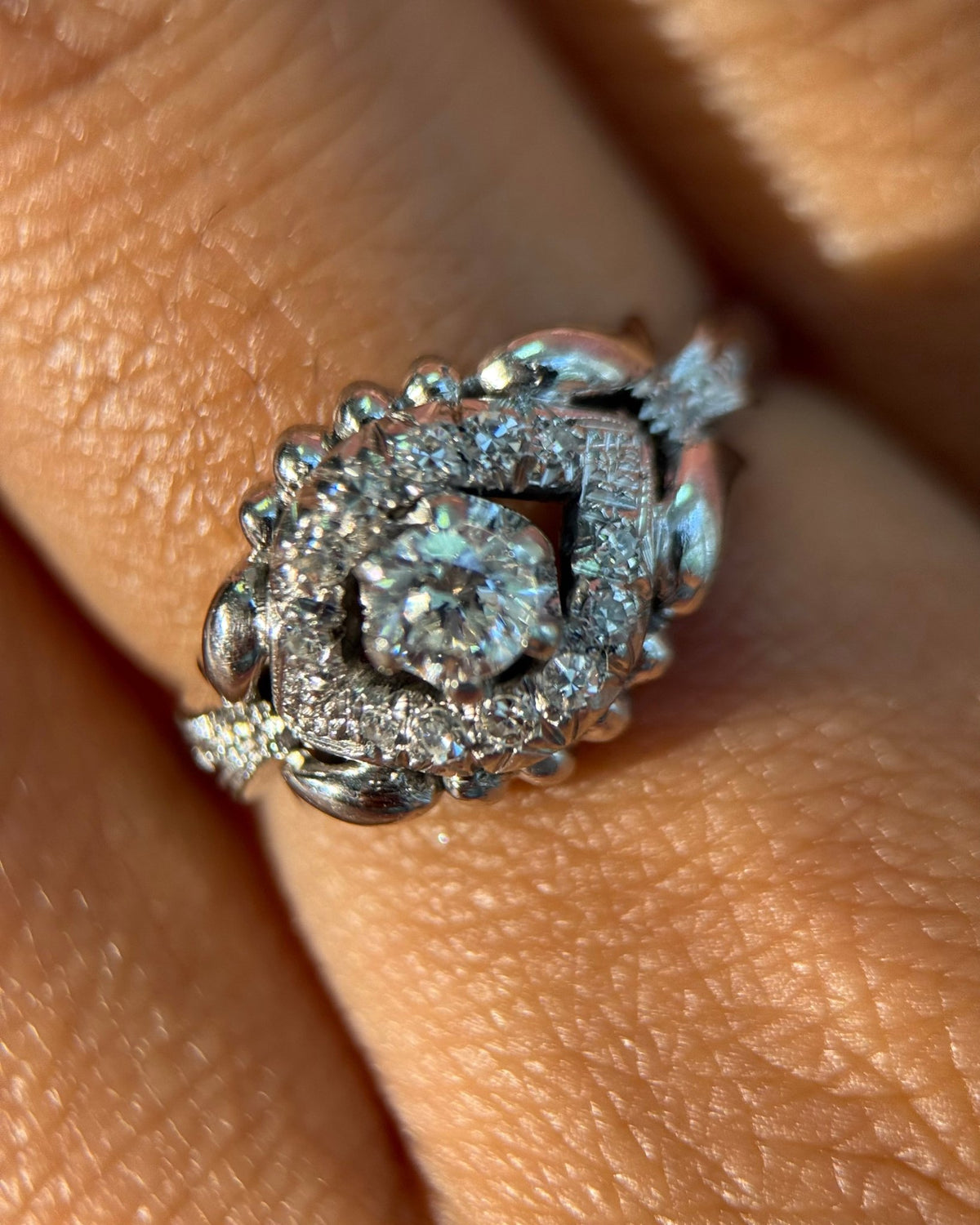 Bague Tank Diamants 5.84g "Sidoine" - Elliade Paris