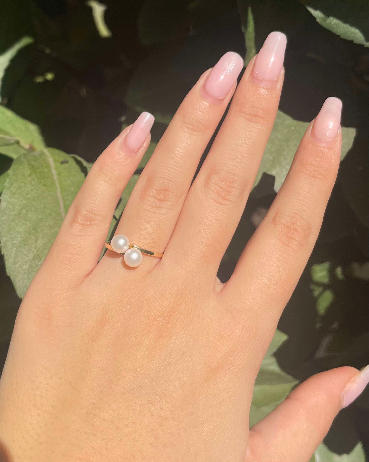 You & Me Pearl Ring "Pearla"