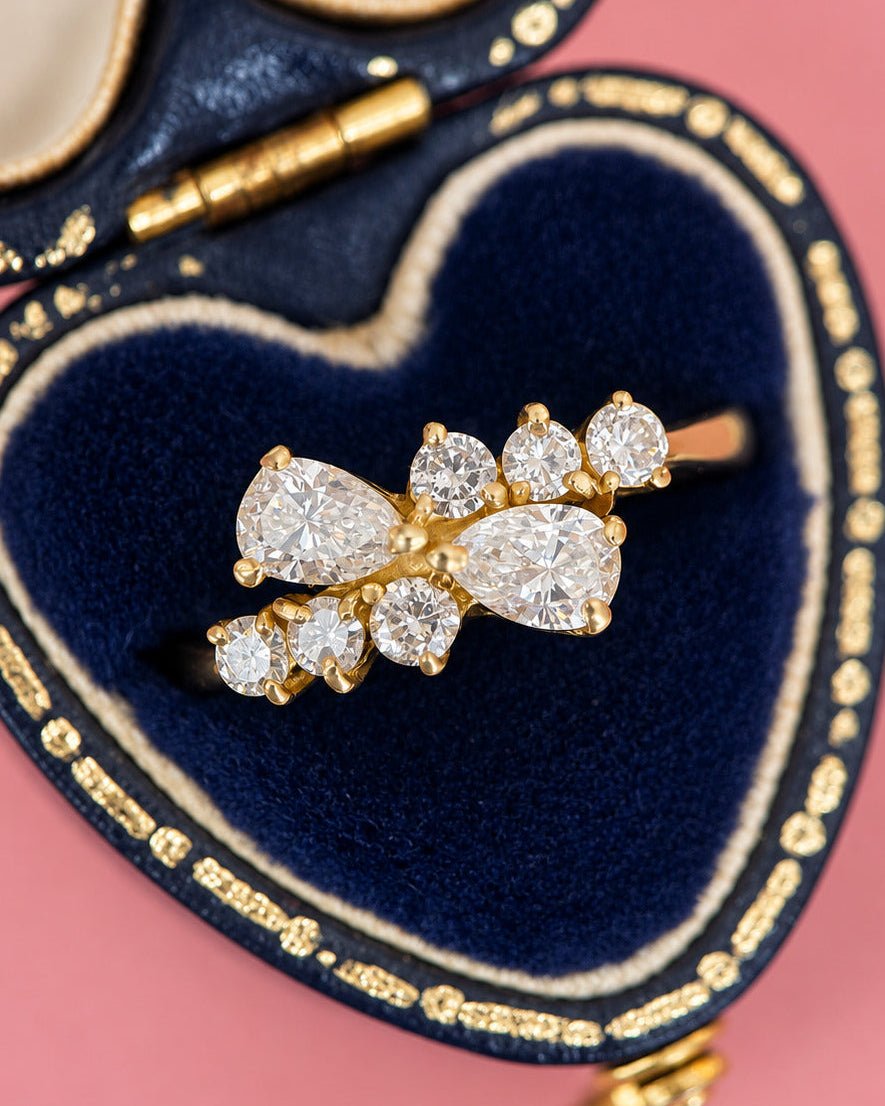 Bague Toi & Moi Diamants 0.90 carat "Alice" - Elliade Paris