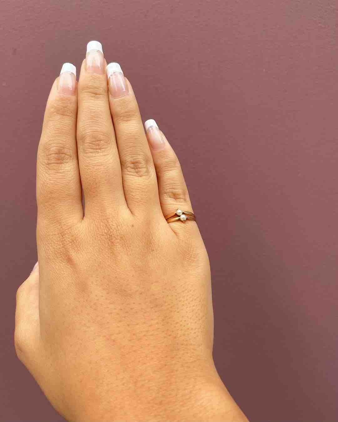 Bague Toi & Moi Perles"Leanon" - Elliade Paris