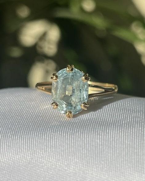 Bague Topaze vintage "Elicia" - Elliade Paris