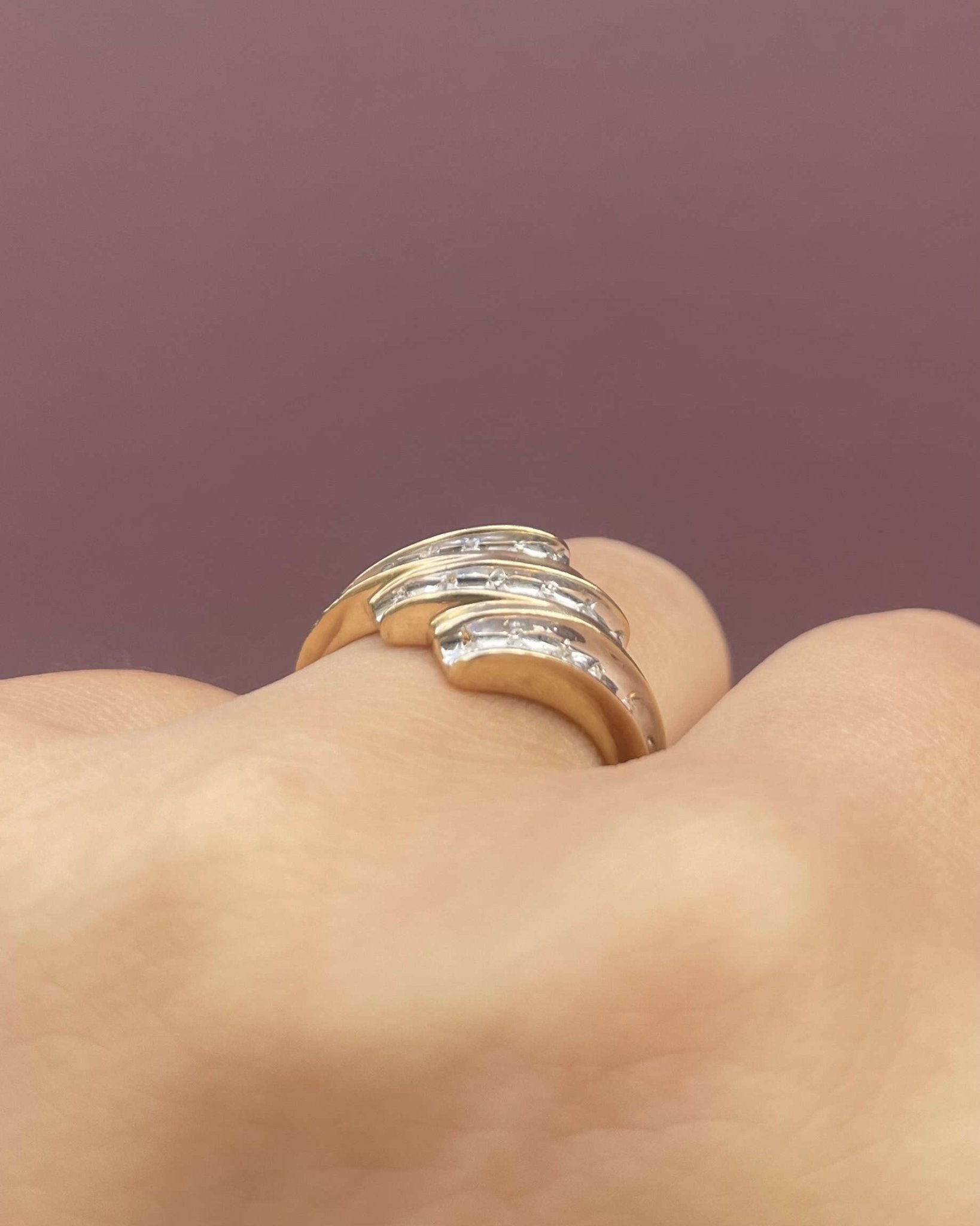 Bague Tourbillon 20 Diamants "Maylis" - Elliade Paris